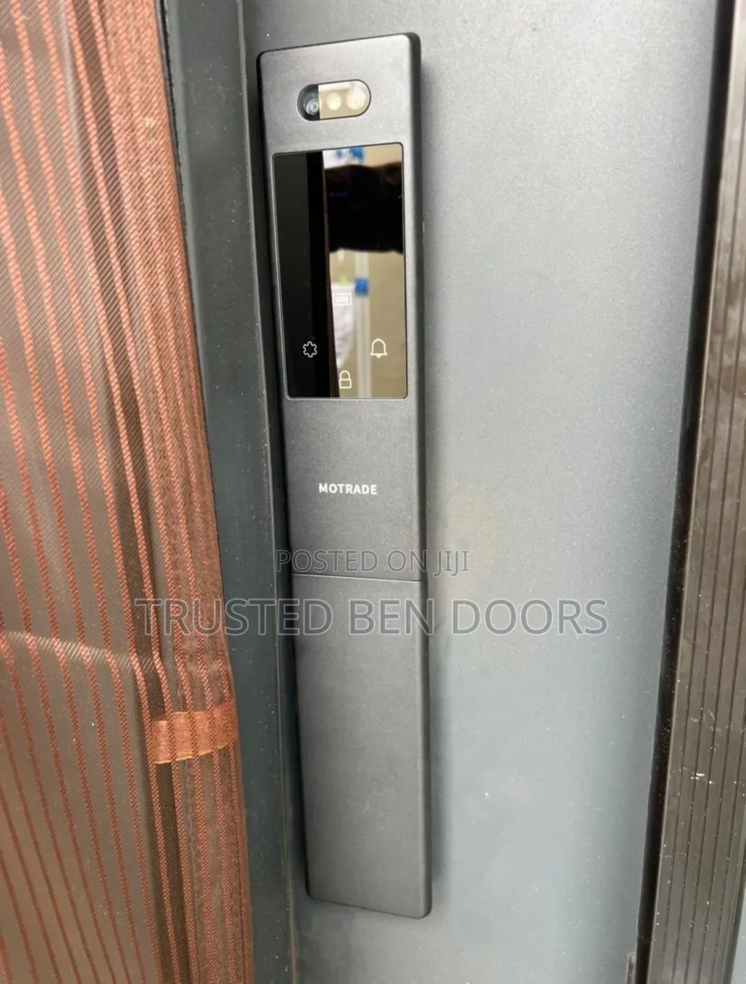 Tuya Wifi Wireless Biometric Smart Lock for Heavy Duty Doors (Face ID)