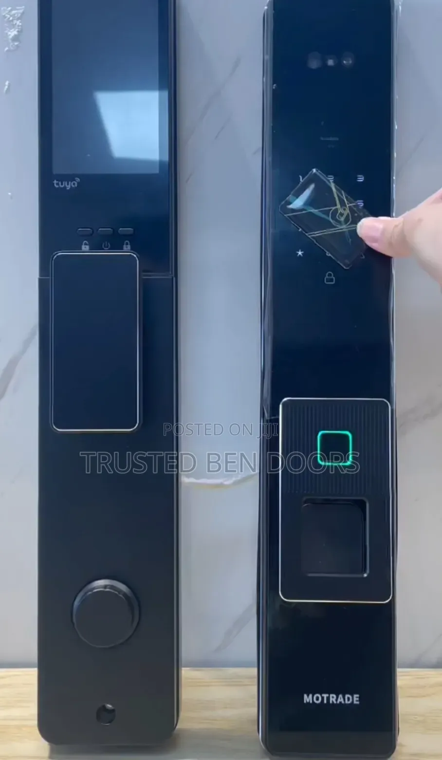 Heavy Duty Doors Tuya App Wifi Smart Lock With Facial Recognition