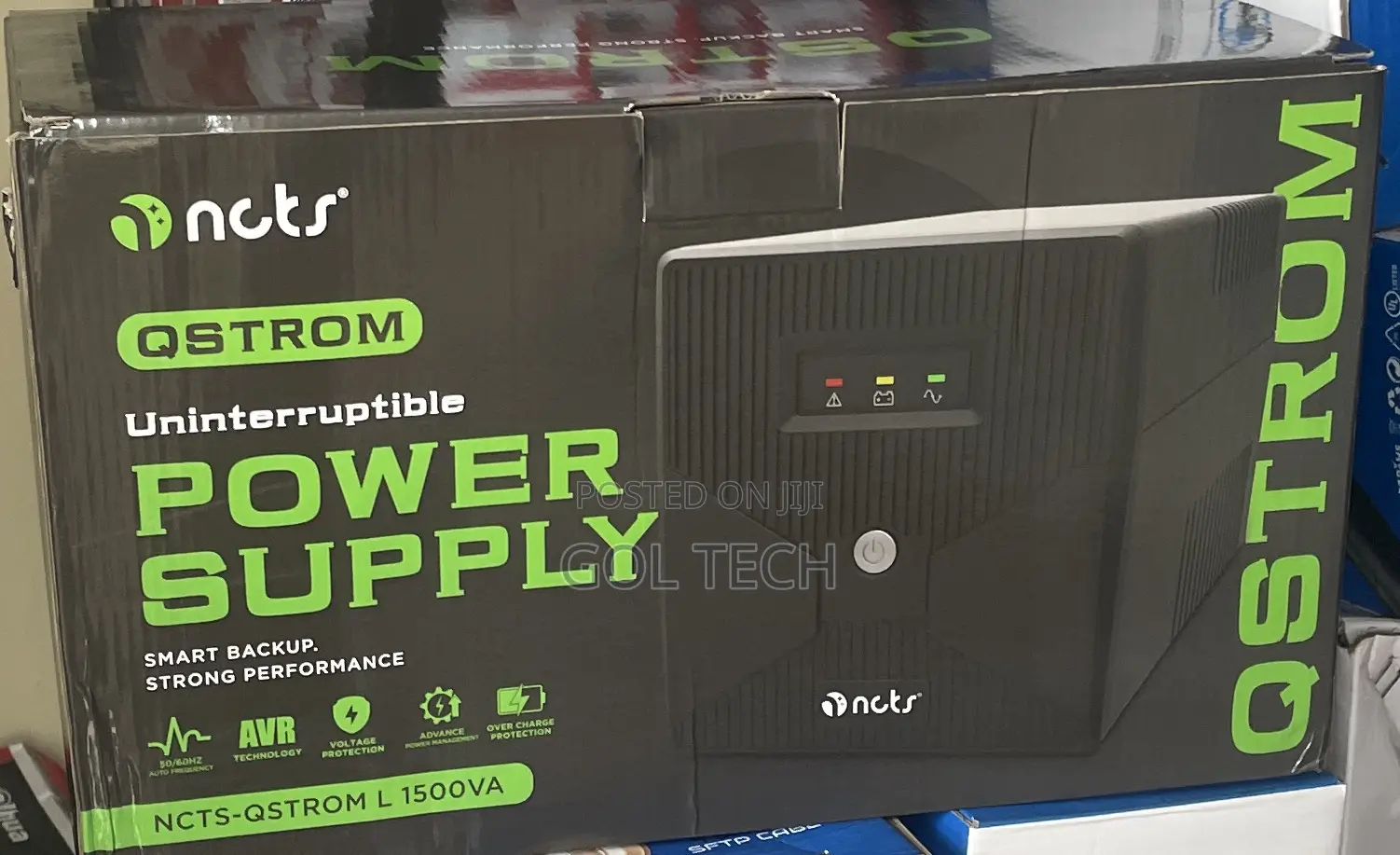 Qstrom Uninterruptible Power Supply - NCTS- Qstrom L 1500va