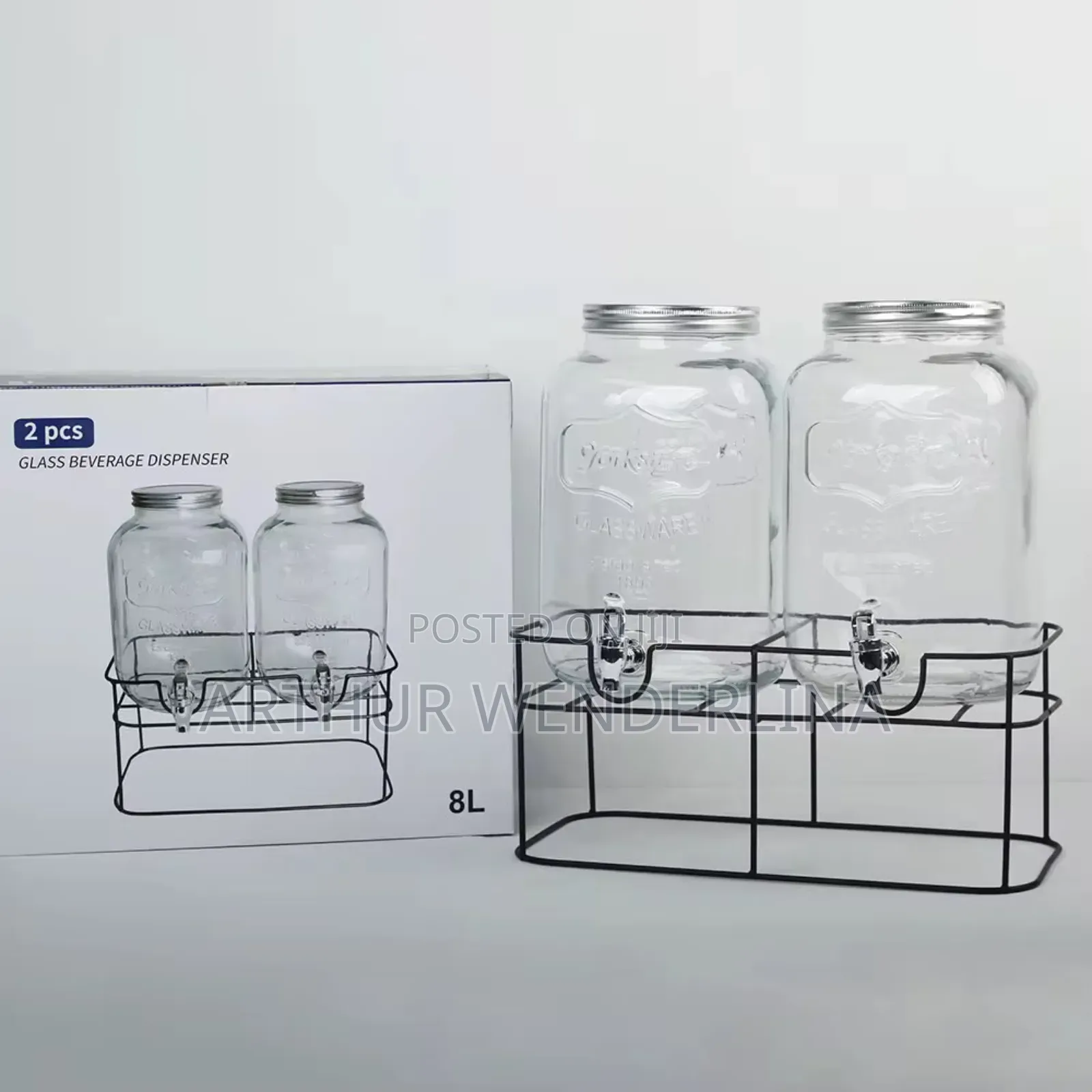 Juice Dispenser 2 in 1.8liters Each