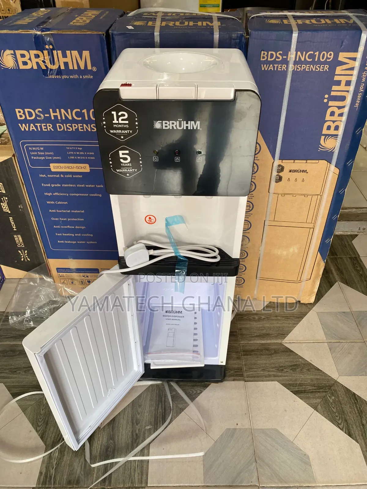 Bruhm 3 Tap Quality Water Dispenser