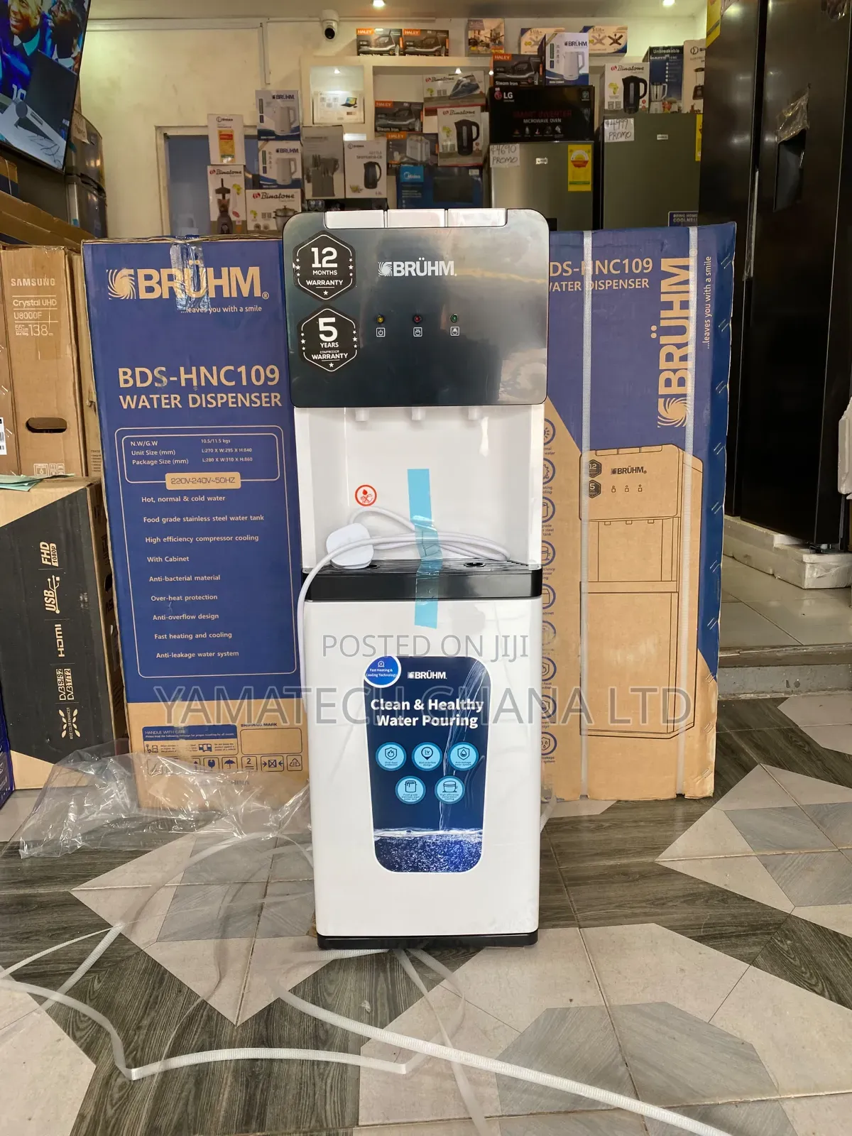 Bruhm 3 Tap Quality Water Dispenser