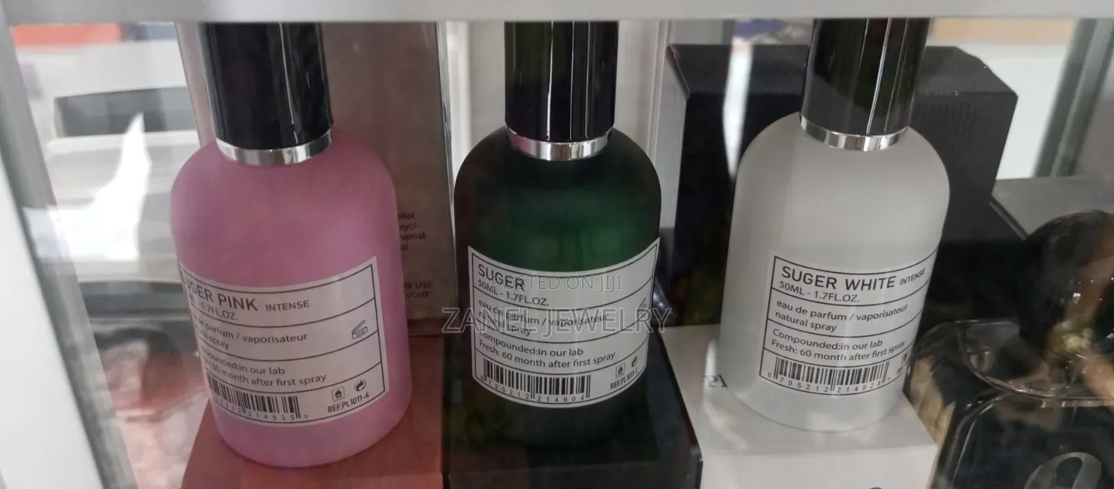 Sugar White Black and Pink Perfume