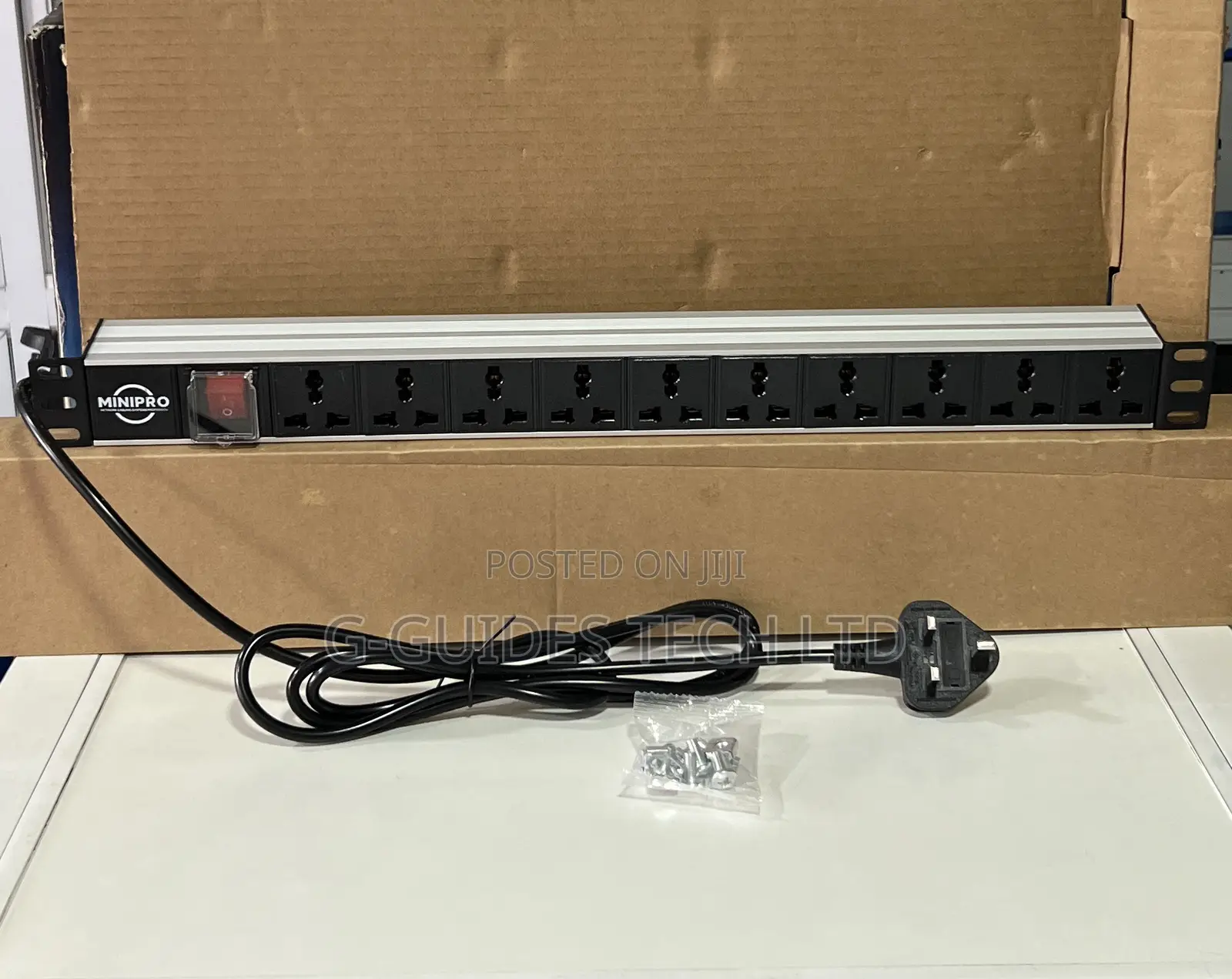 10 Way Pdu Extension Board With Surge Protector, 10-Way PDU