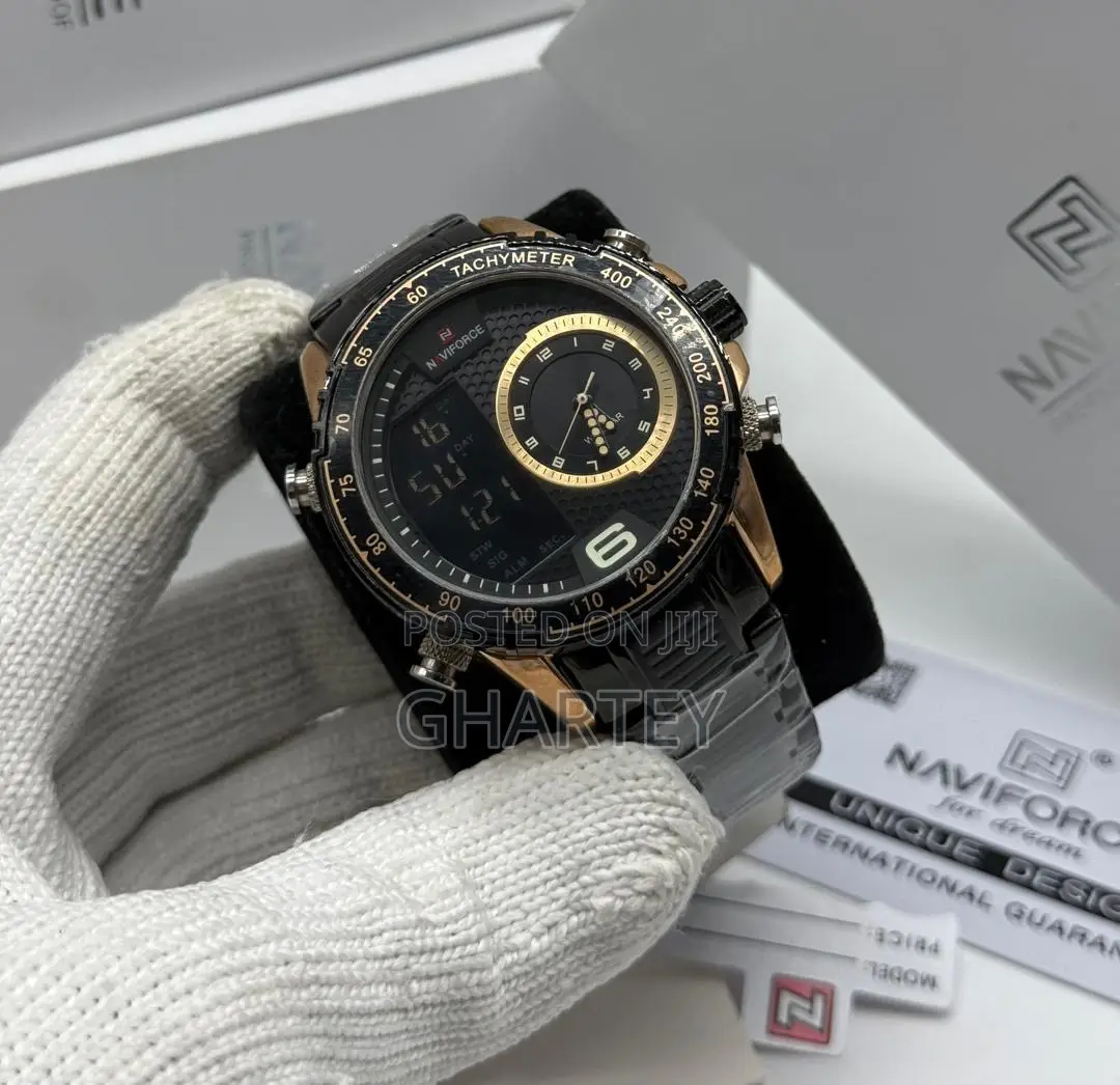 NAVIFORCE Premium Men’s Analog Digital Watch