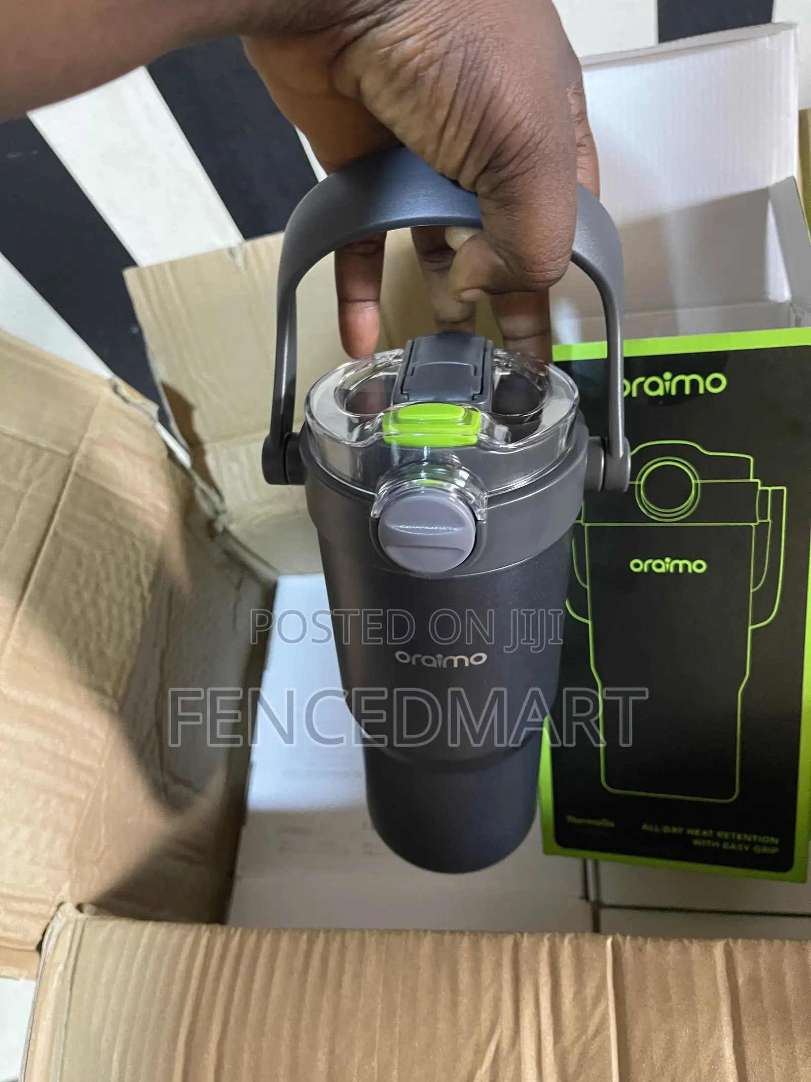 Oraimo Thermo Go Vacuum Thermos Flask 750ml – Brand New