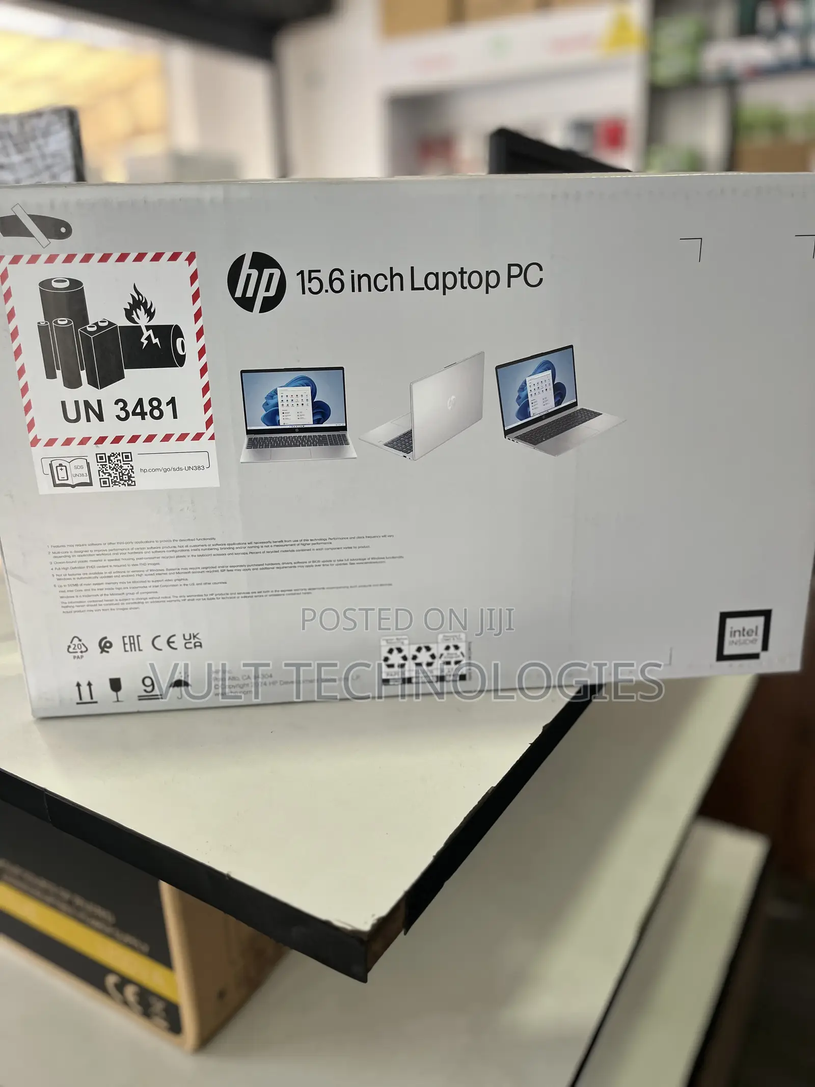 New Laptop HP 15 8GB Intel Core i3 SSD 256GB