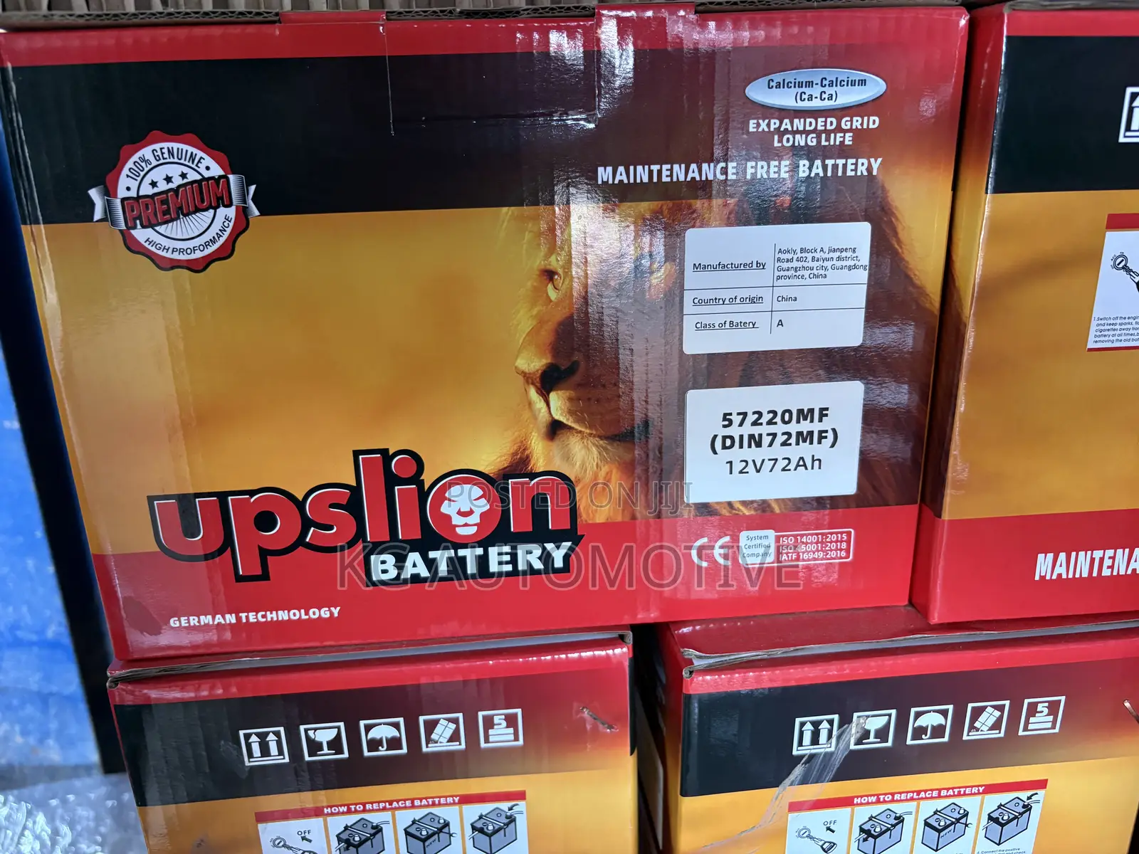 15 Plate Upslion Battery