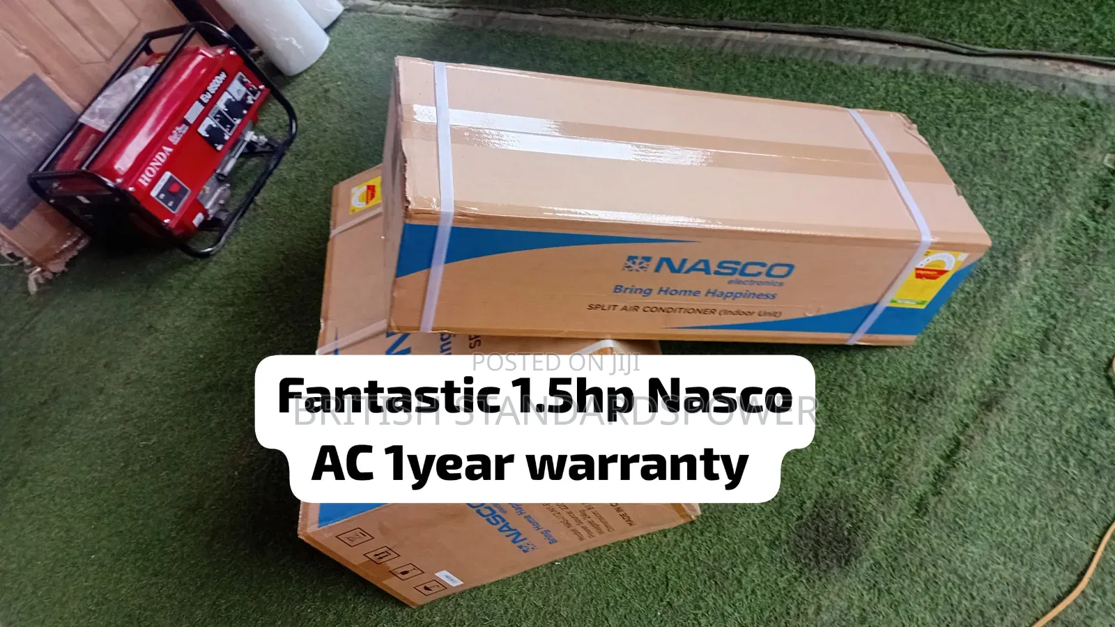 Nasco 1.5HP Split Air Conditioner – Stylish Design With Powerful