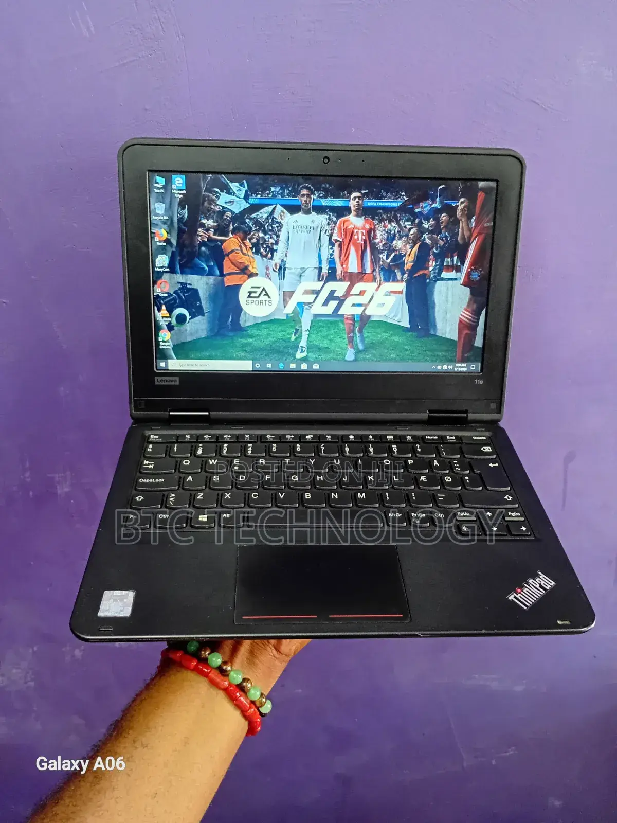 Laptop Lenovo ThinkPad 11e 4GB Intel Pentium SSD 128GB