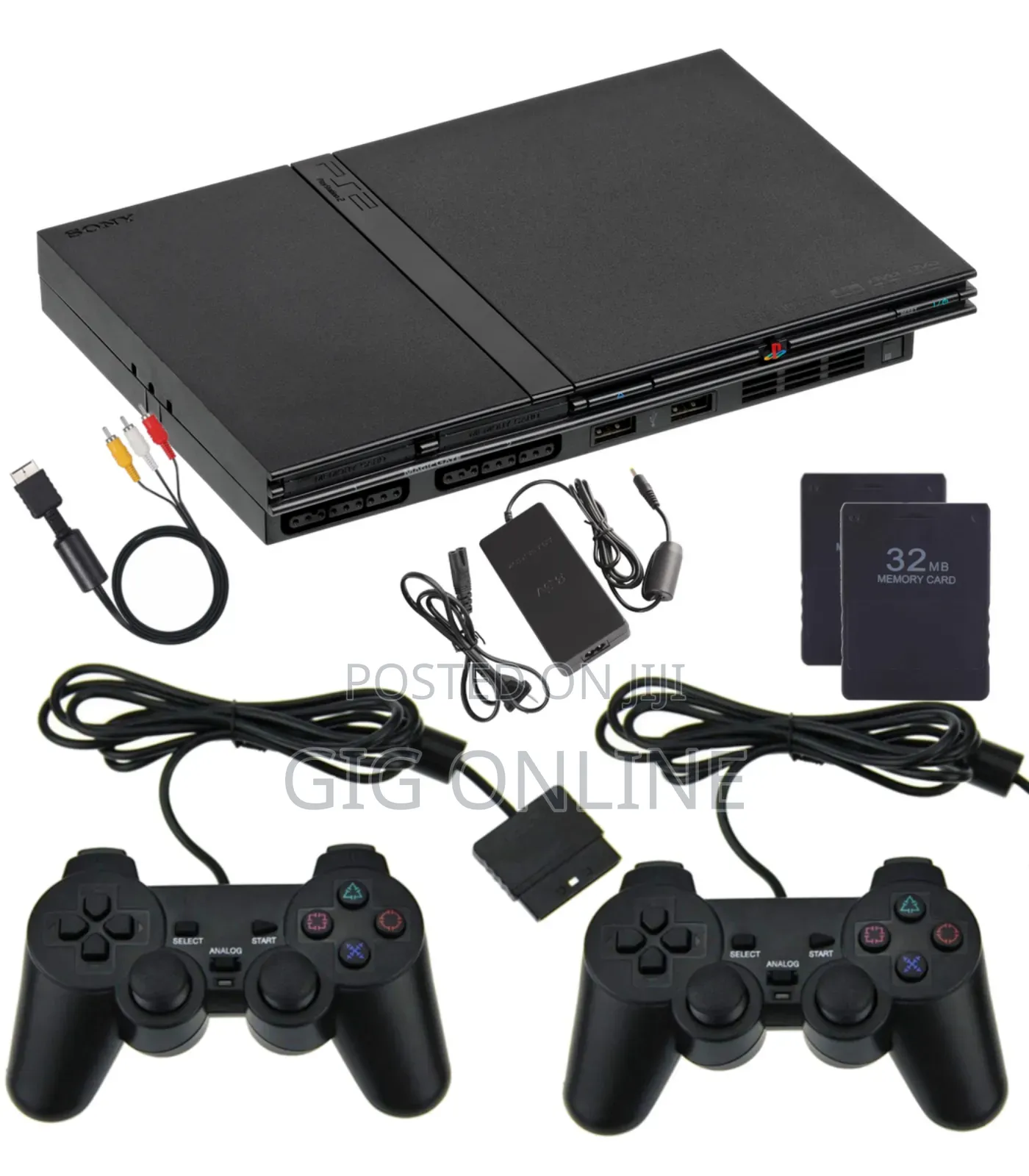UK Used PS2 Slim Console