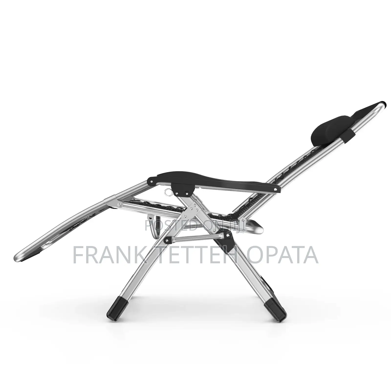 Foldable Recliner Cushion Chair With Cup Holder