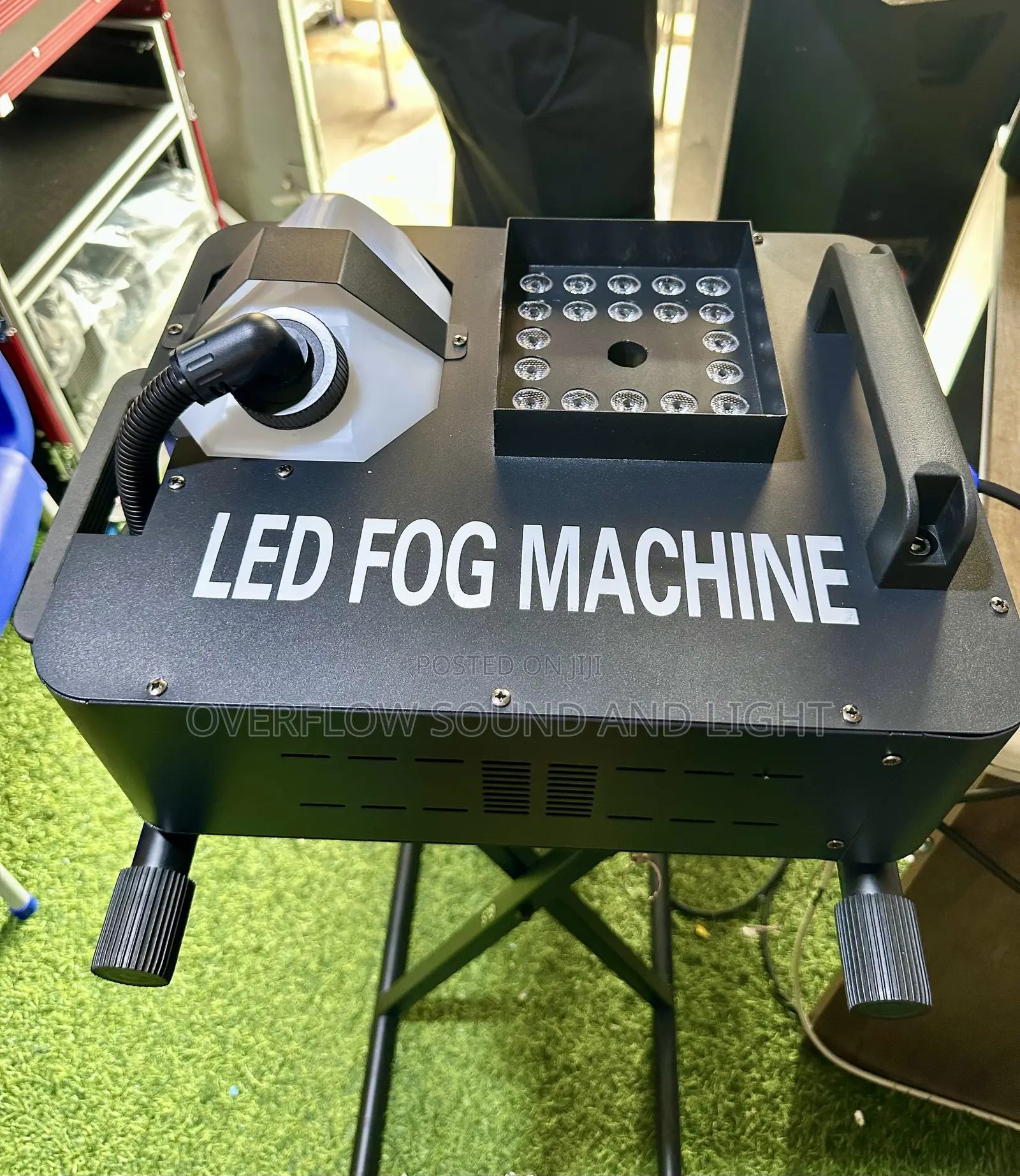 1500w Smoke Fog Machine DJ Party Light RGB 24 LED Light