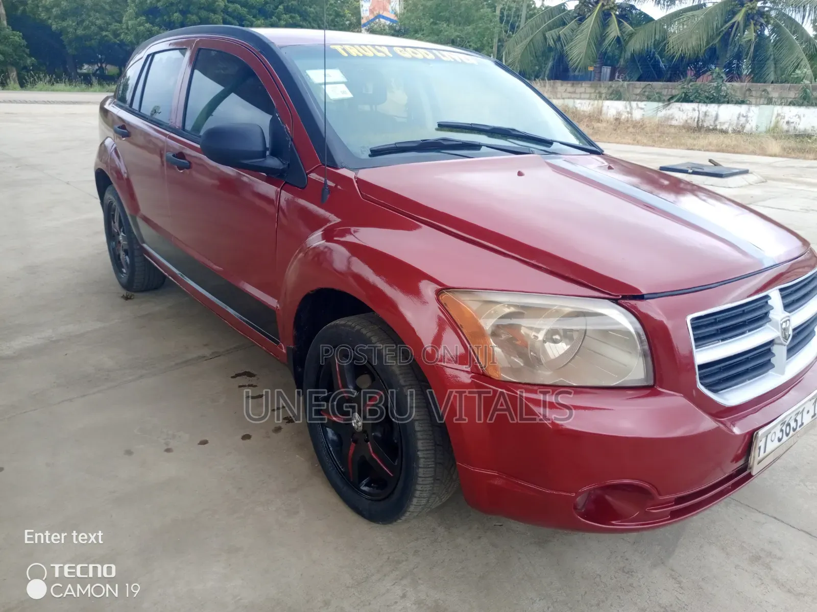 Dodge Caliber 1.8 L SXT 2009 Red