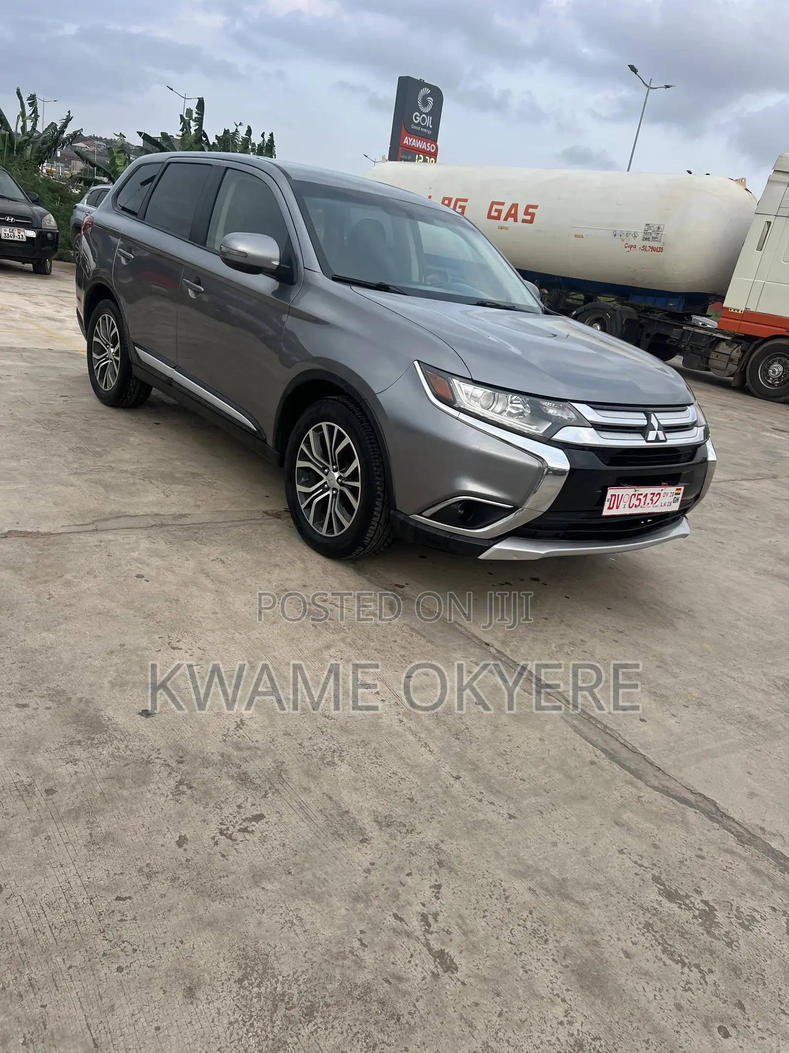 Mitsubishi Outlander SE FWD 2016 Gray