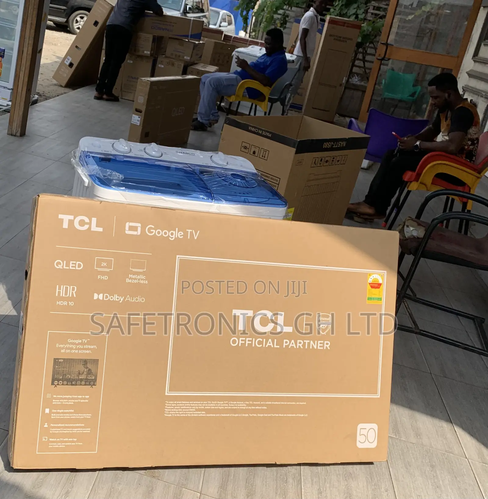 Durable Sleek TCL 50" OLED Smart Google TV 50C645