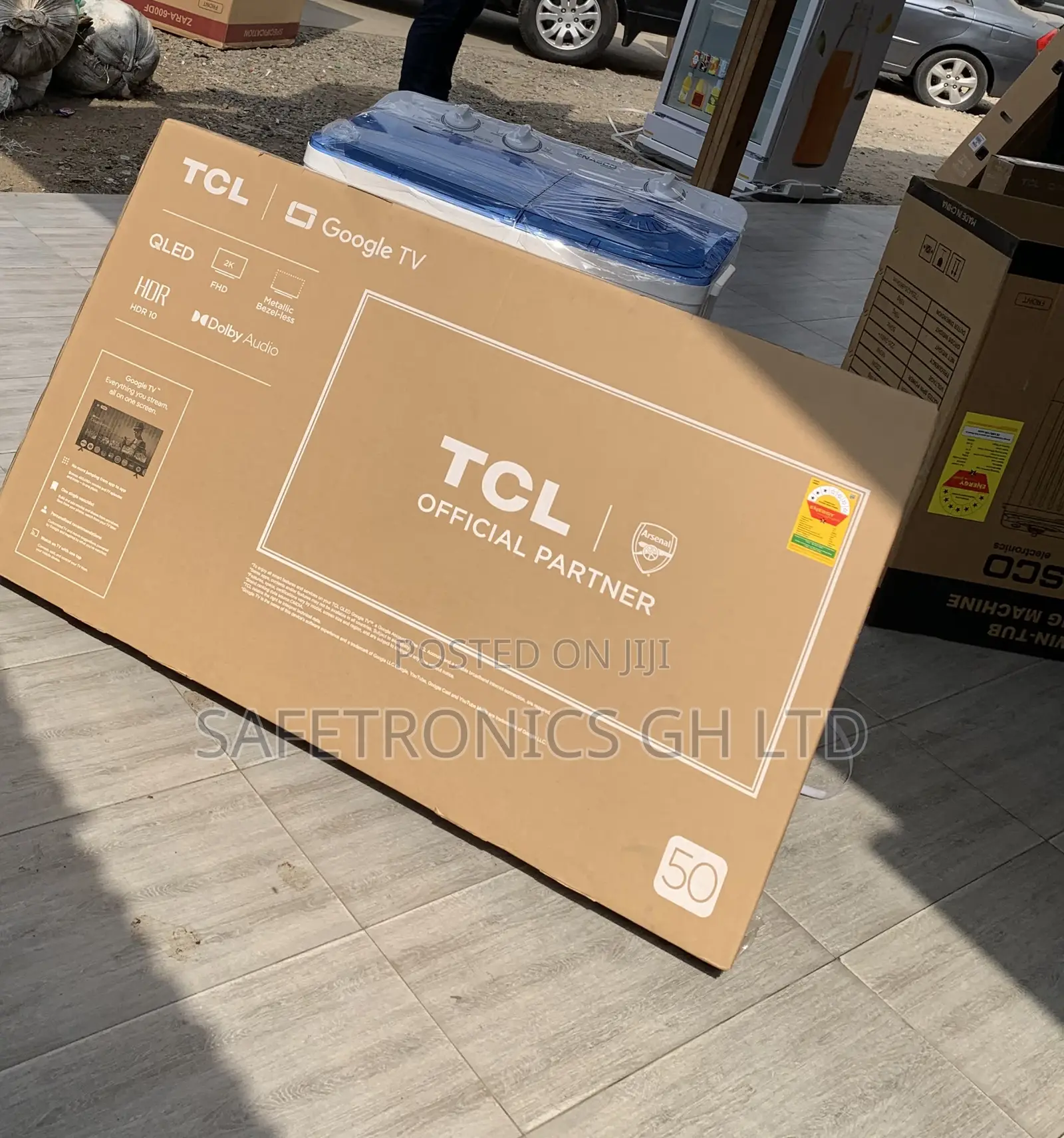 Durable Sleek TCL 50" OLED Smart Google TV 50C645