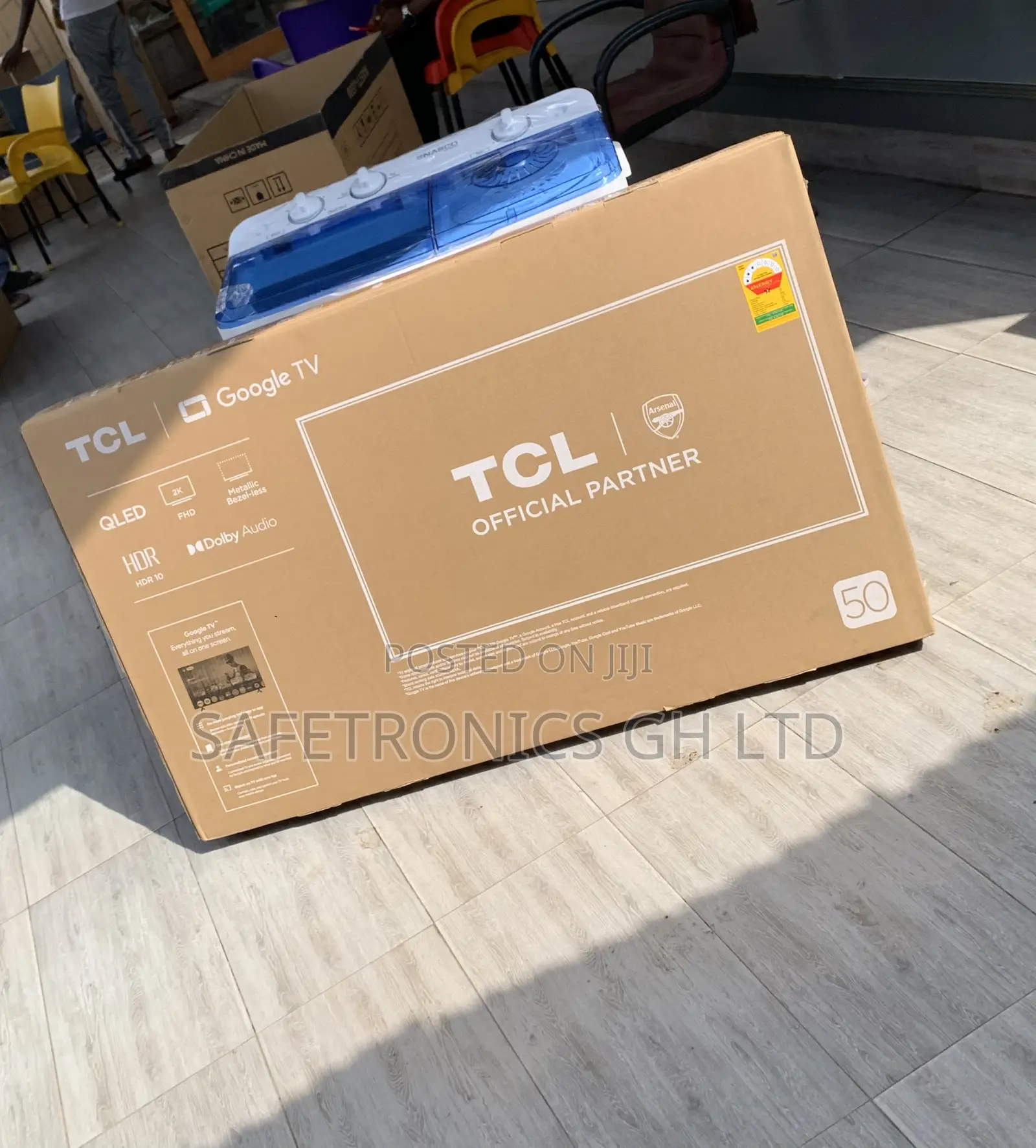 Top Class Sleek TCL 50" OLED Smart Google TV 50C645
