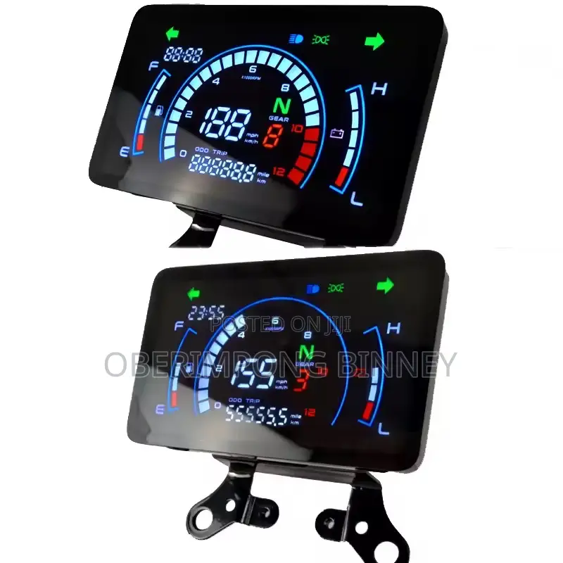 Universal Digital Motorcycle Dashboard