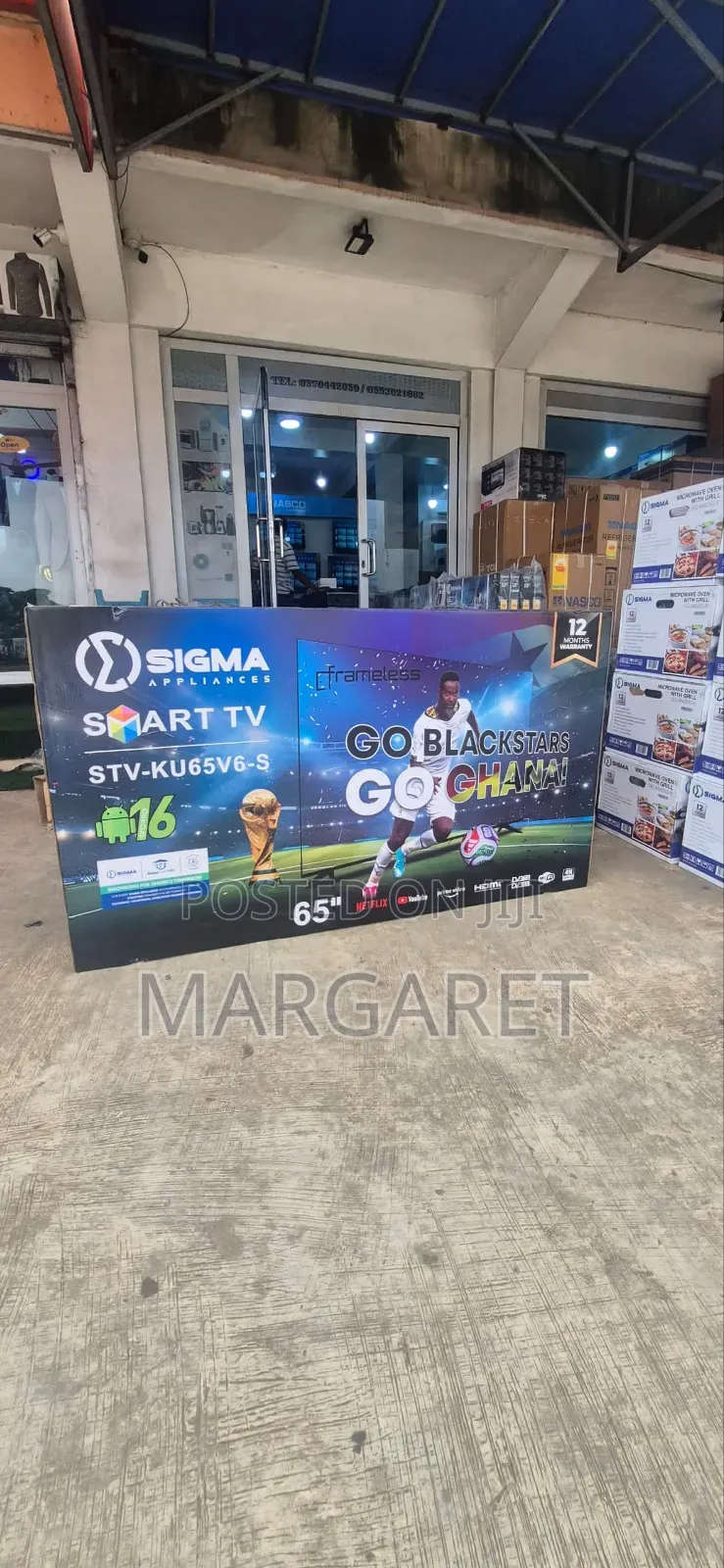 Full Uhd Smart Sigma 65 Inches TV