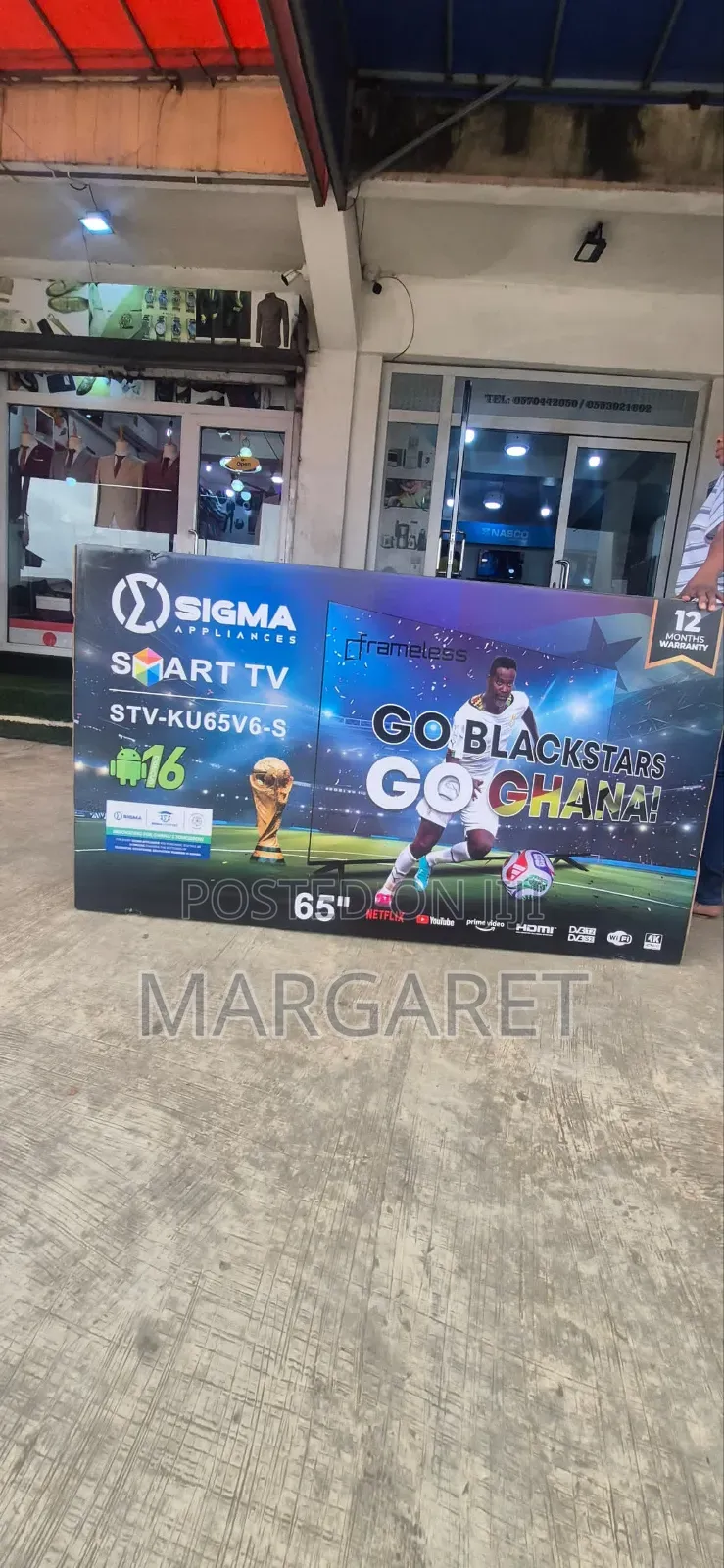 Full Uhd Smart Sigma 65 Inches TV
