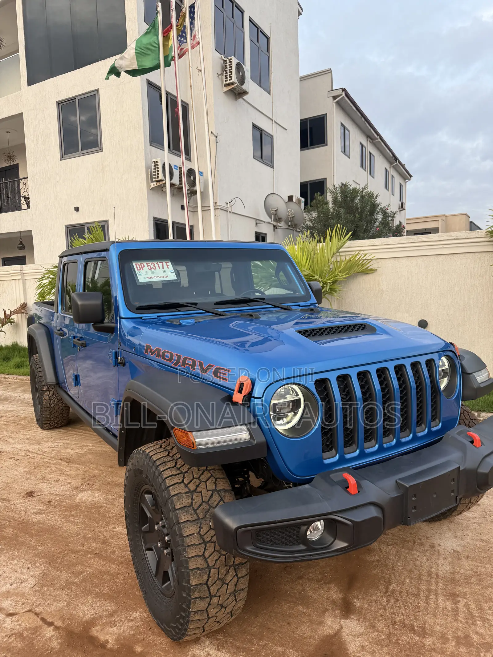 Jeep Gladiator Mojave 2022 Blue