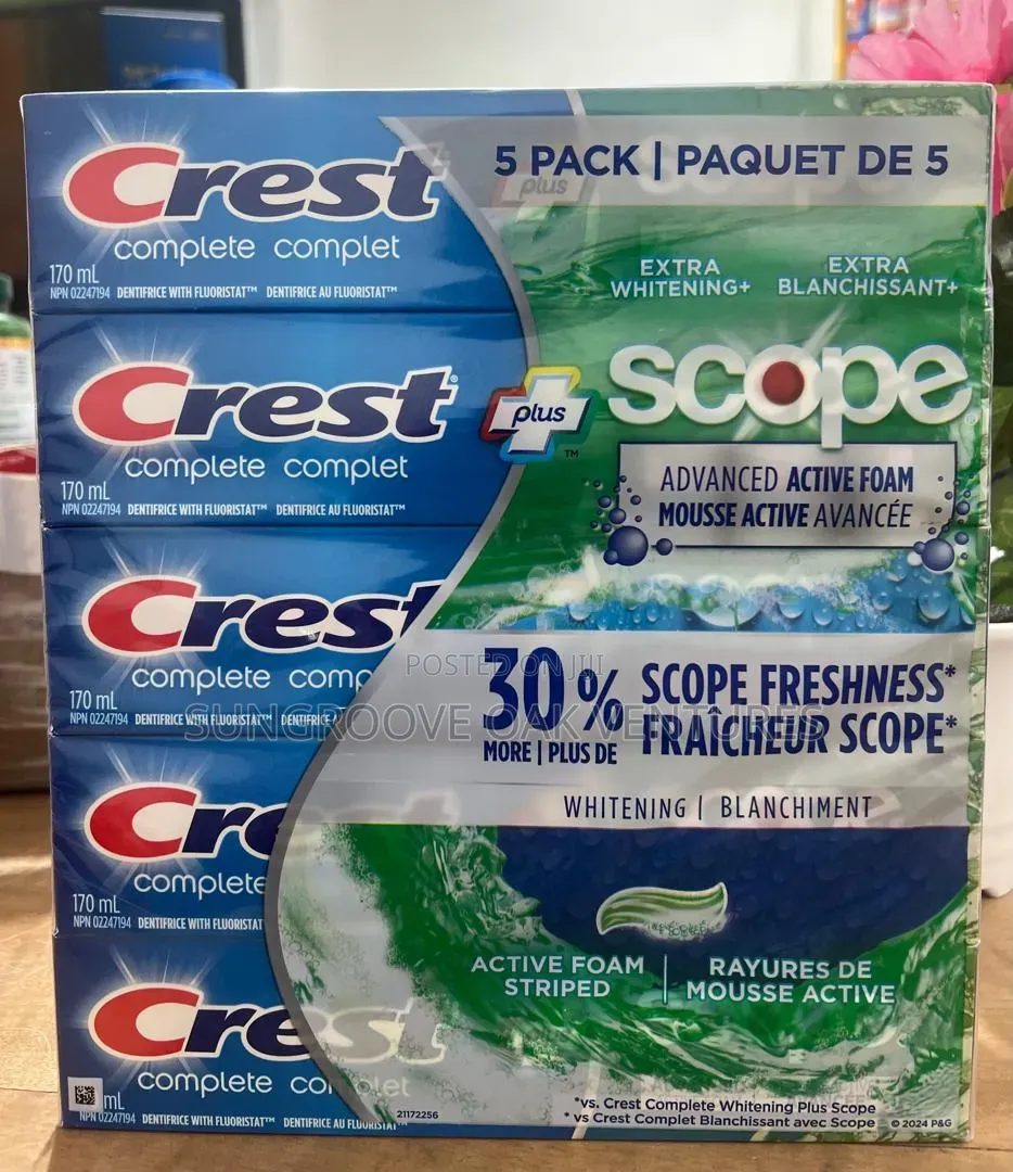 Crest Complete Scope Toothpaste1*5