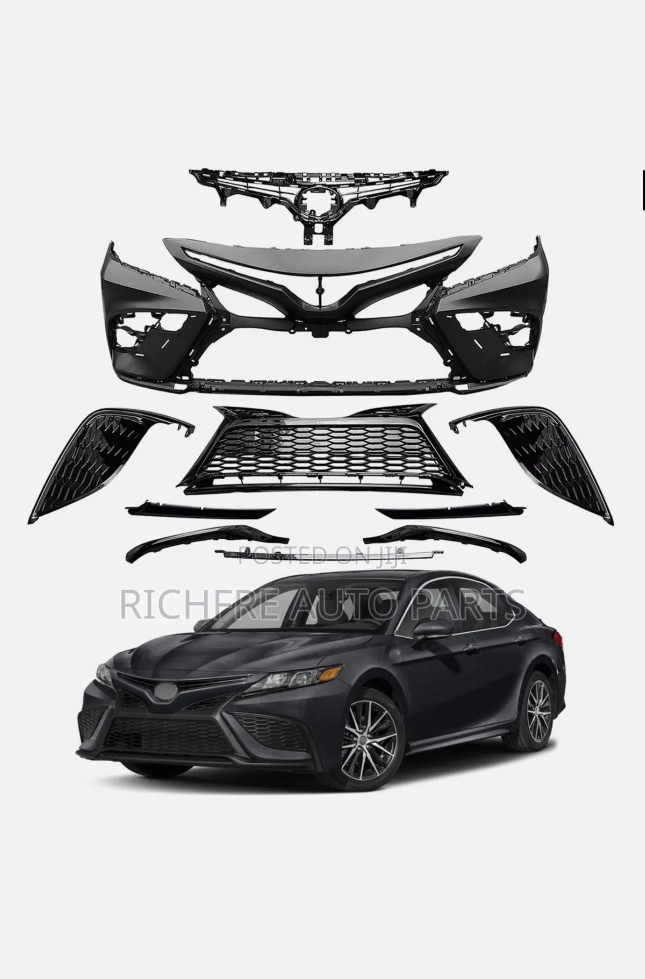 Toyota Camry 2021 2022 2023 Complete Bumper SPORTS
