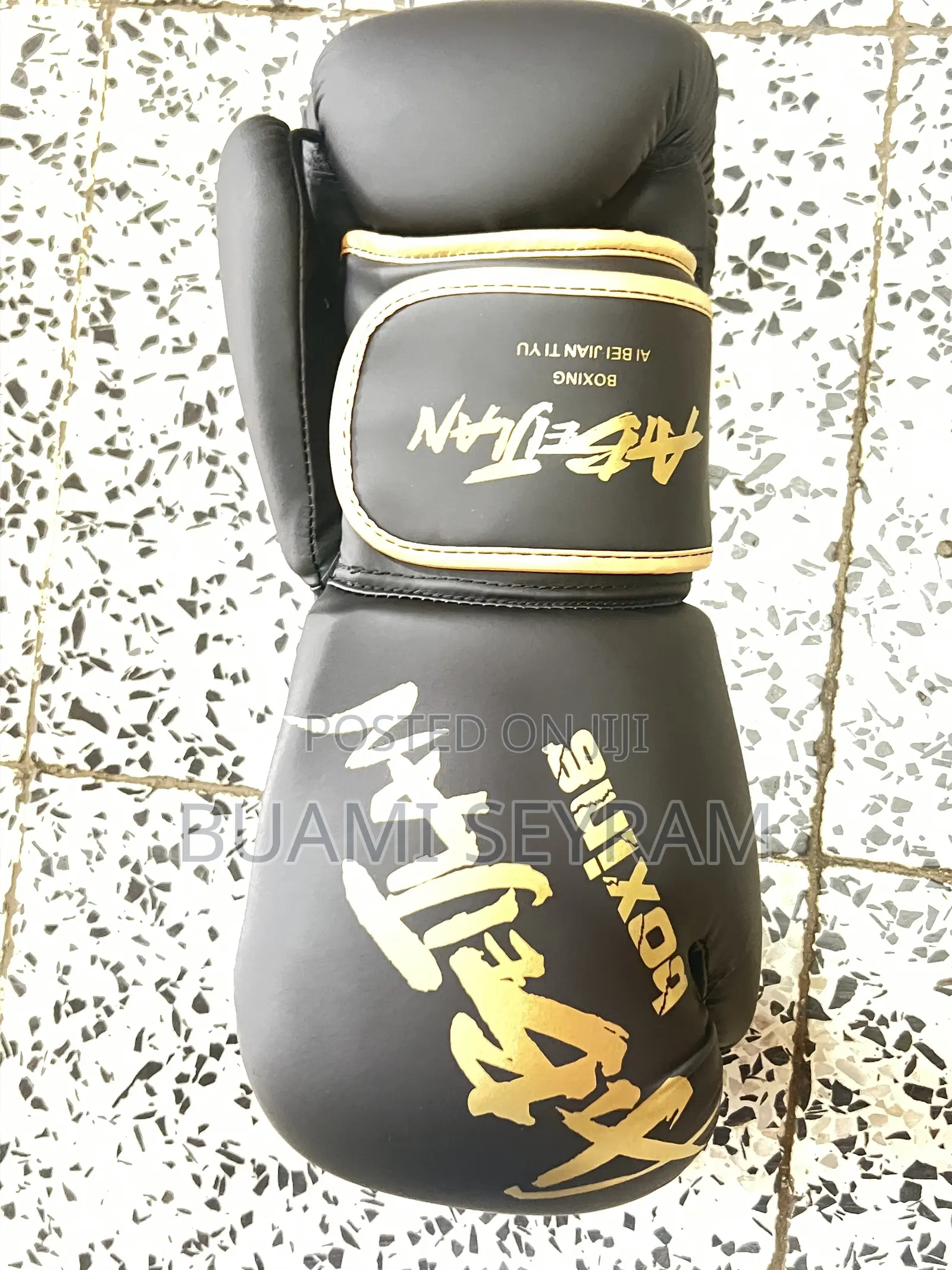 Black Boxing Gloves