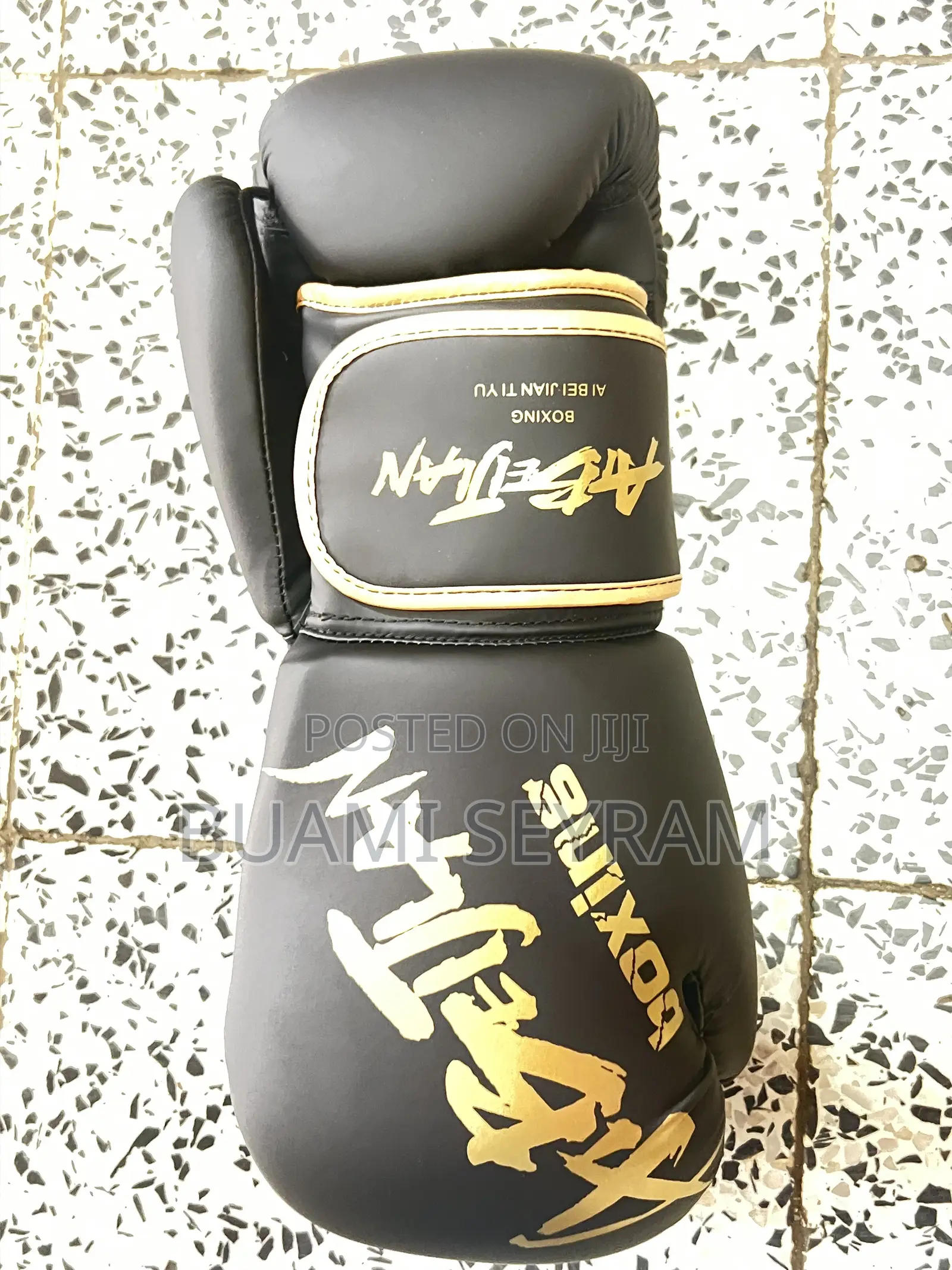 Black Boxing Gloves