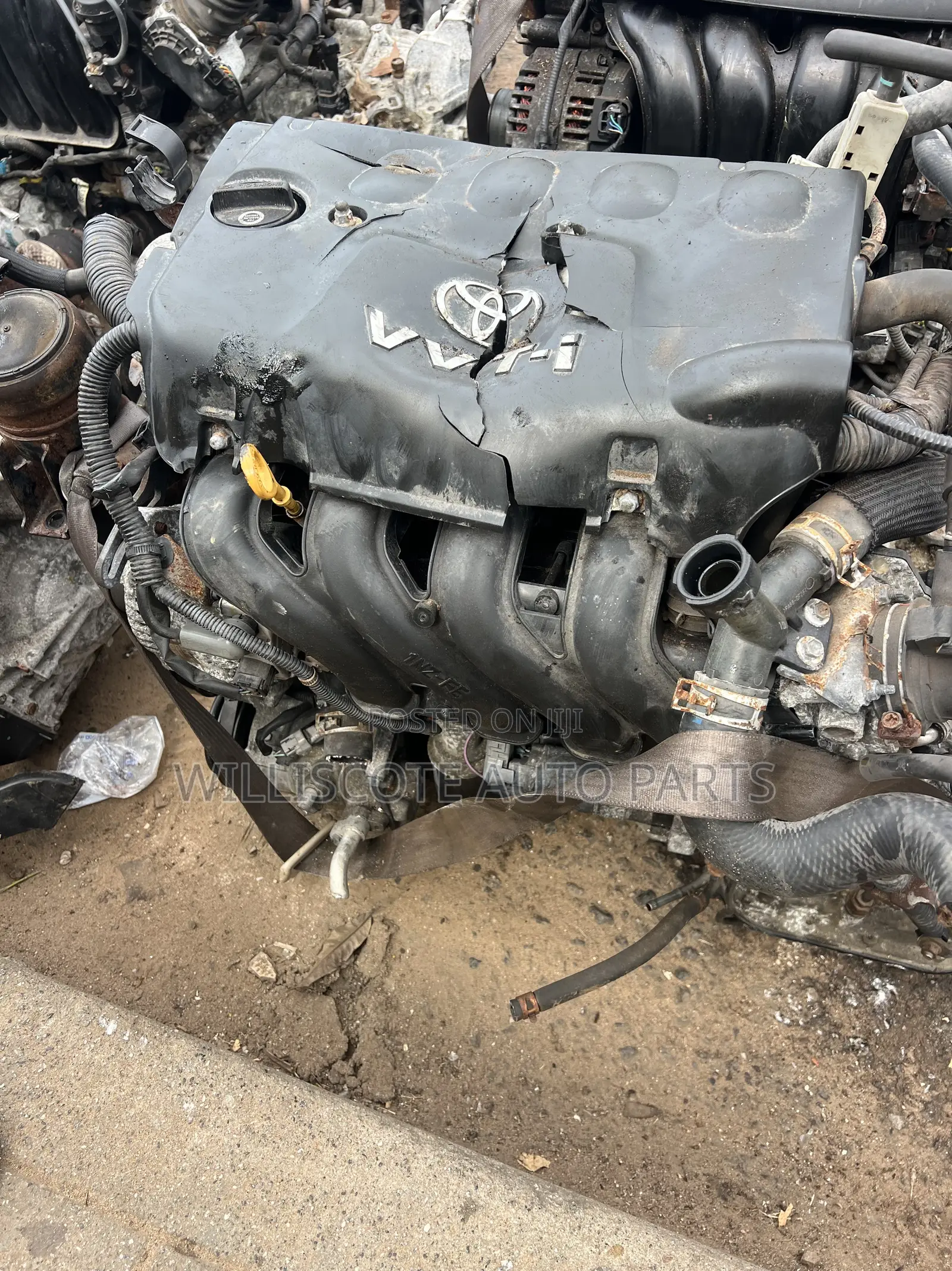 Toyota Yaris 08-10 Engine Complete
