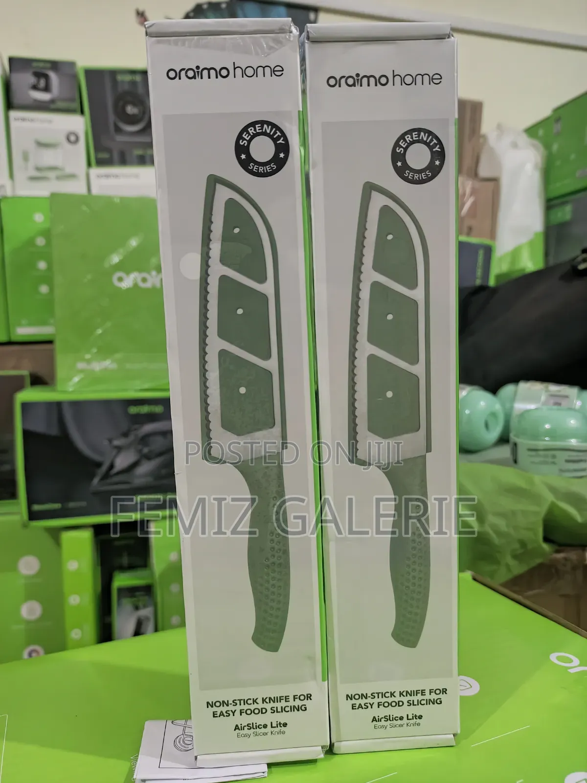 Oraimo AirSlice Lite Non-Stick Serrated Easy Slicer Knife