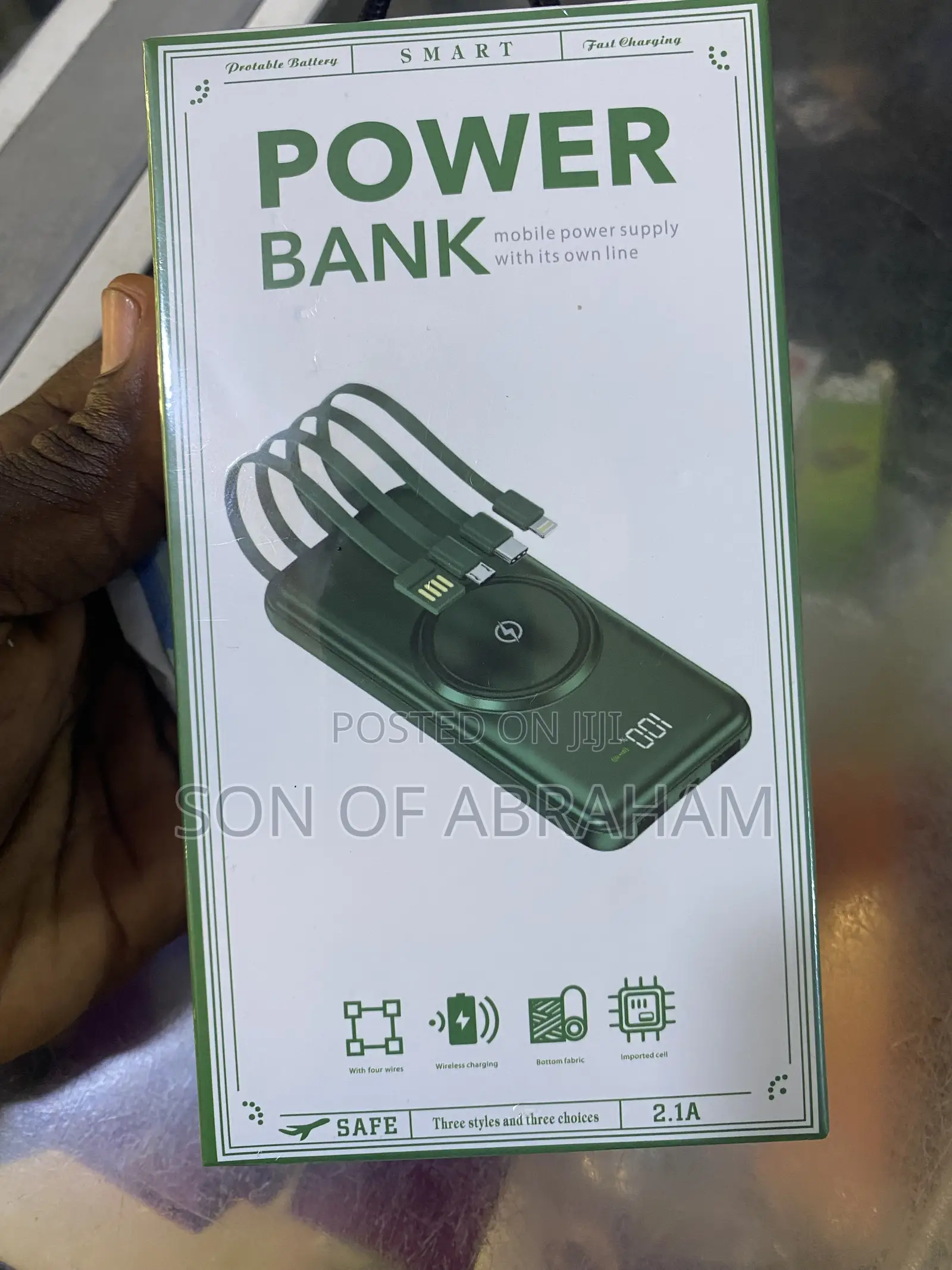 Quality Power Bank With Magnetic Charging System