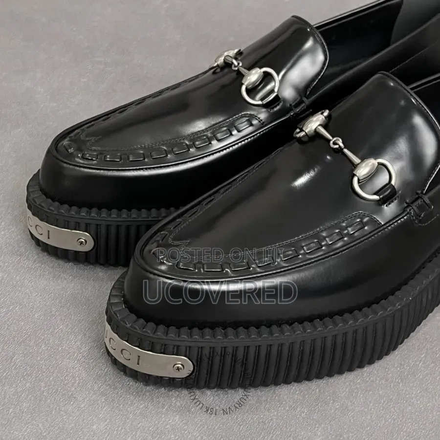 Gucci Magnum Horsebit Creeper Loafers