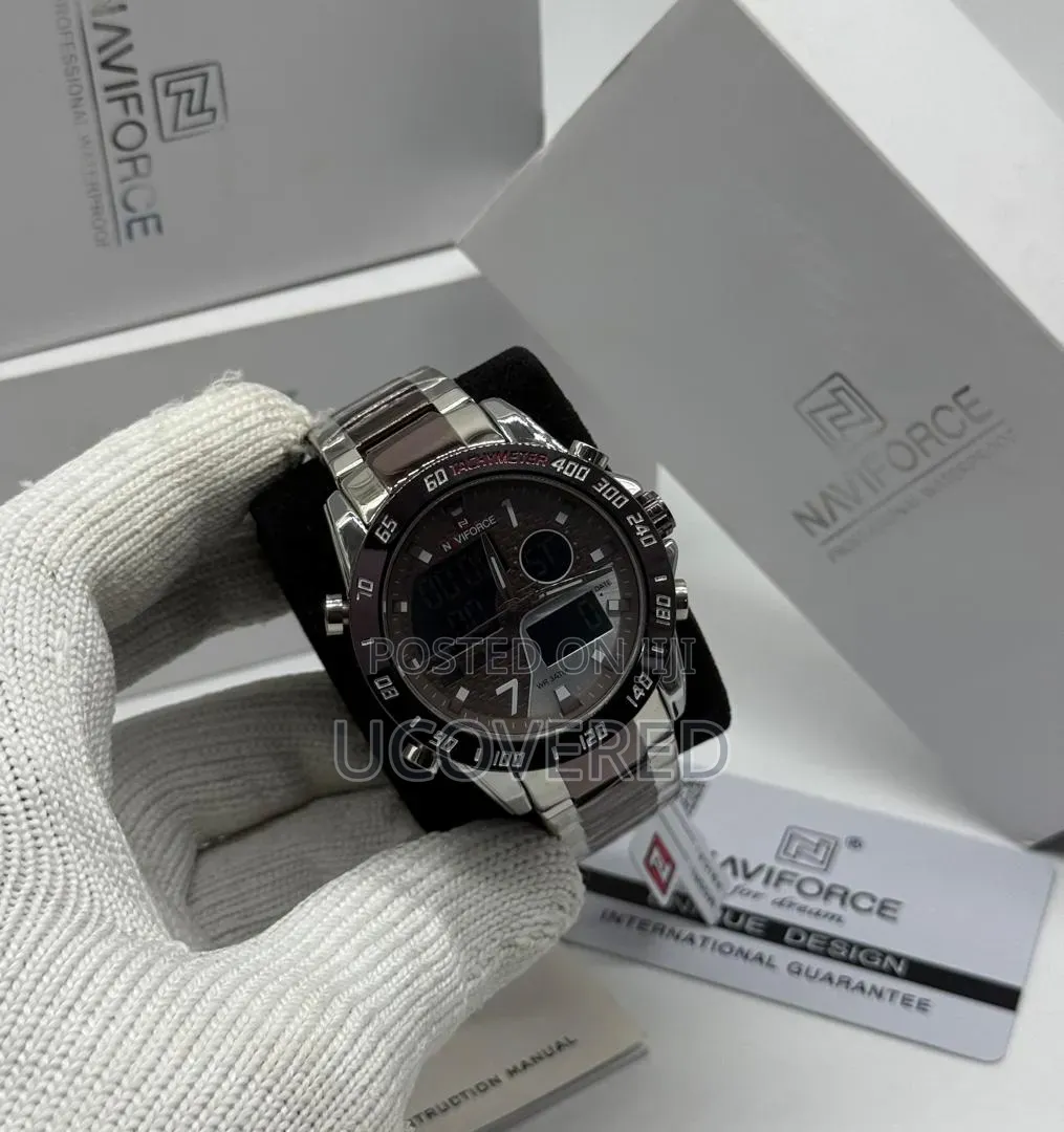 NAVIFORCE NF9170 Men's Analog-Digital Dual Display Watch