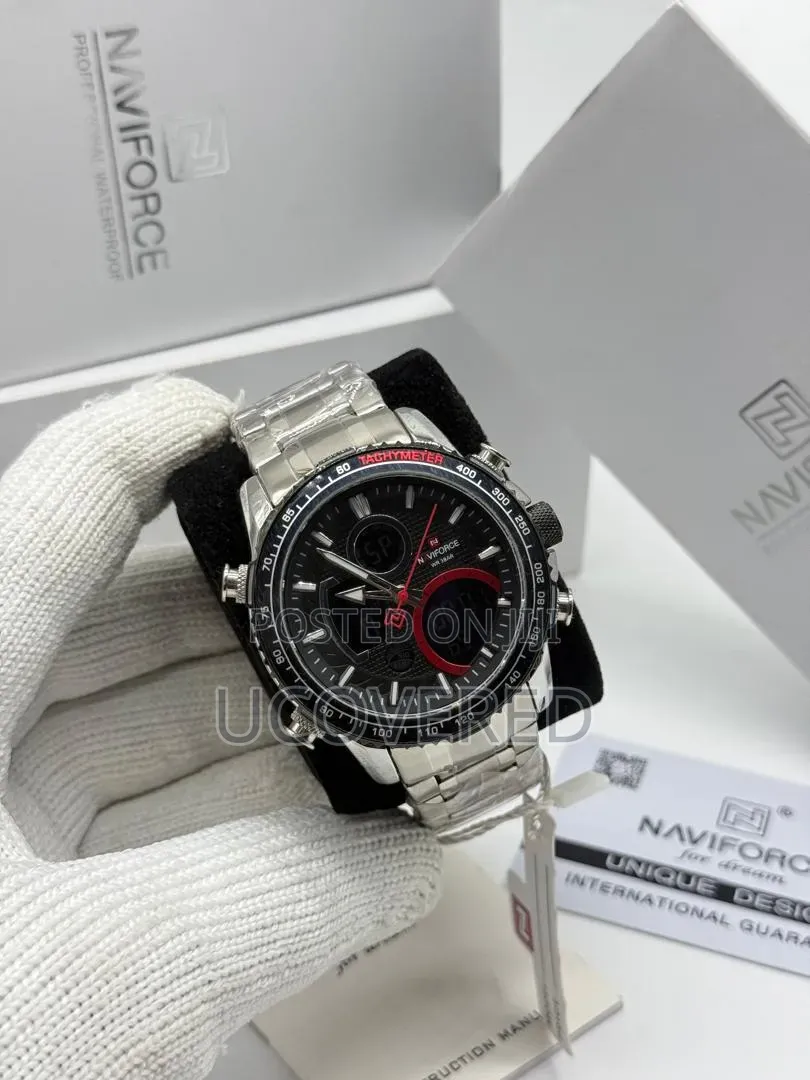 NAVIFORCE NF9170 Men's Analog-Digital Dual Display Watch