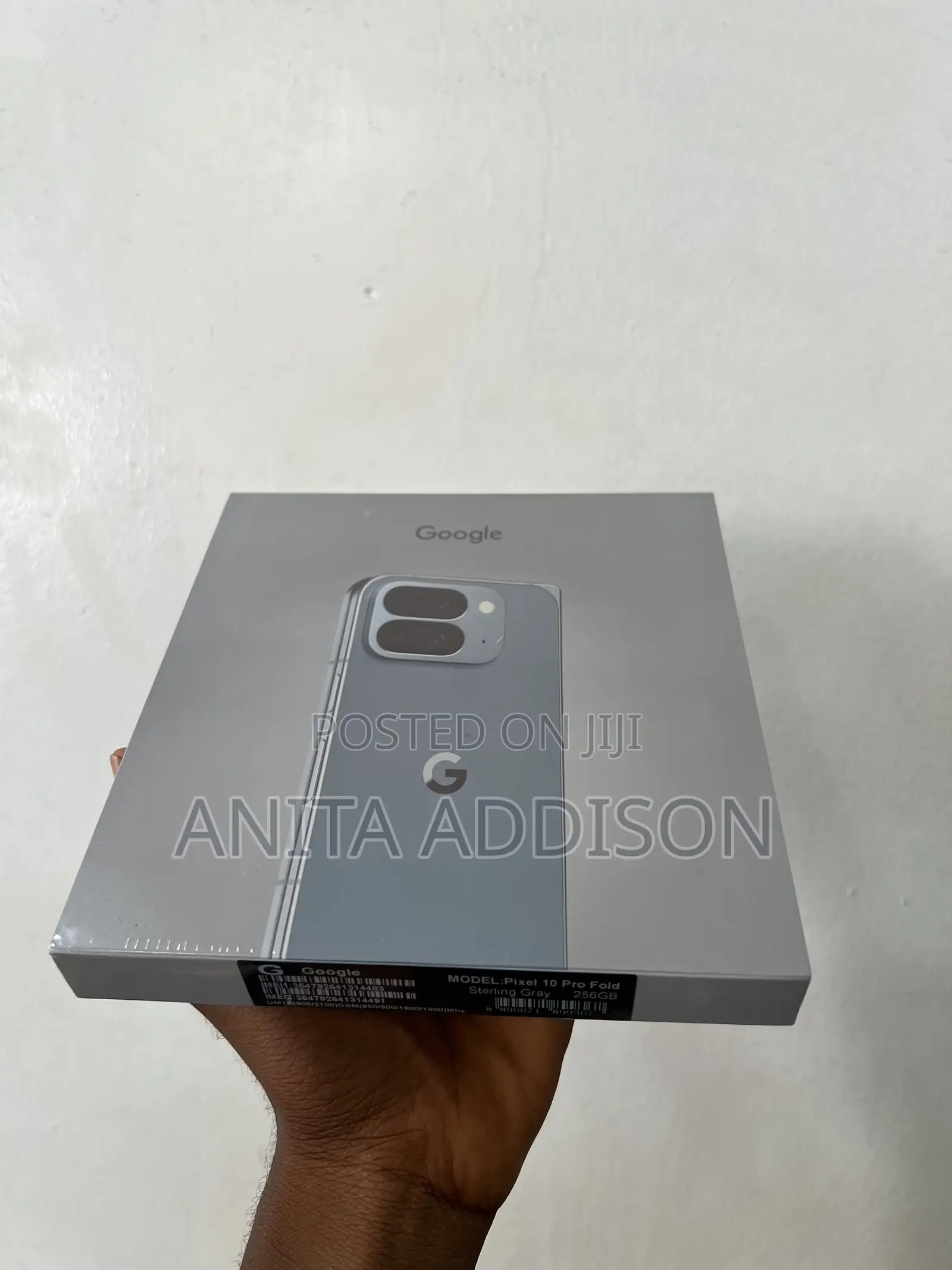 New Google Pixel 10 Pro Fold 256 GB Black