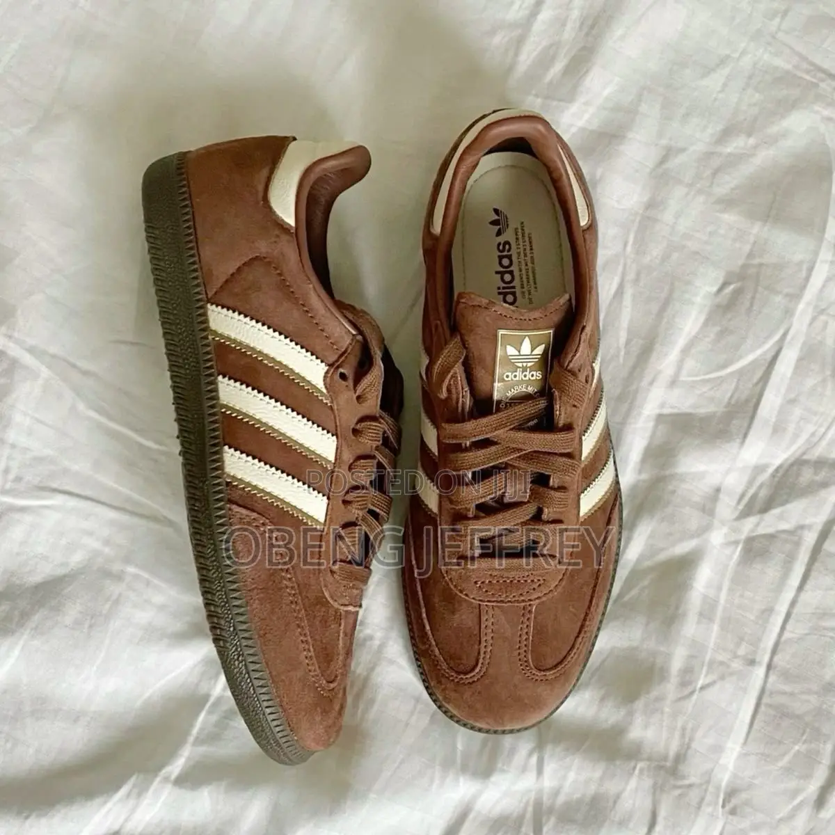 Original Adidas Samba Suede Brown