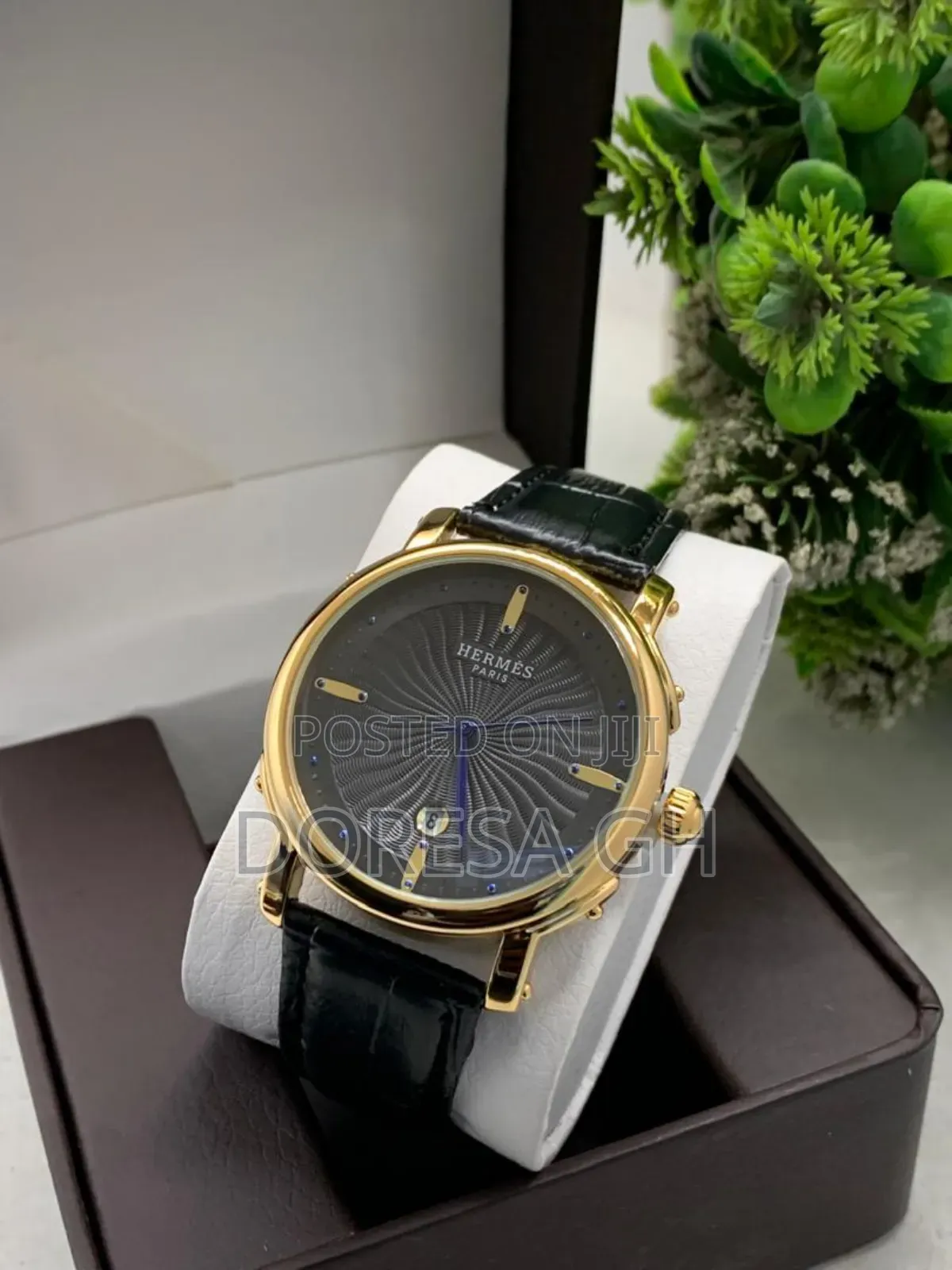 Hermès Leather Watches for Men— Refined Style for the Modern Gentleman