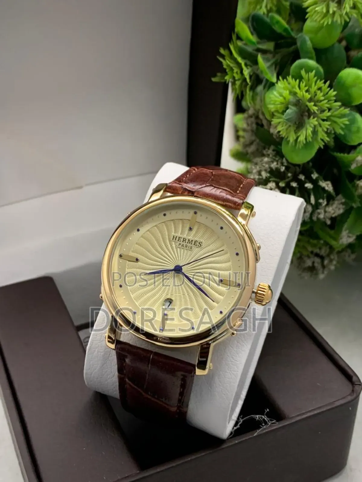 Hermès Leather Watches for Men— Refined Style for the Modern Gentleman