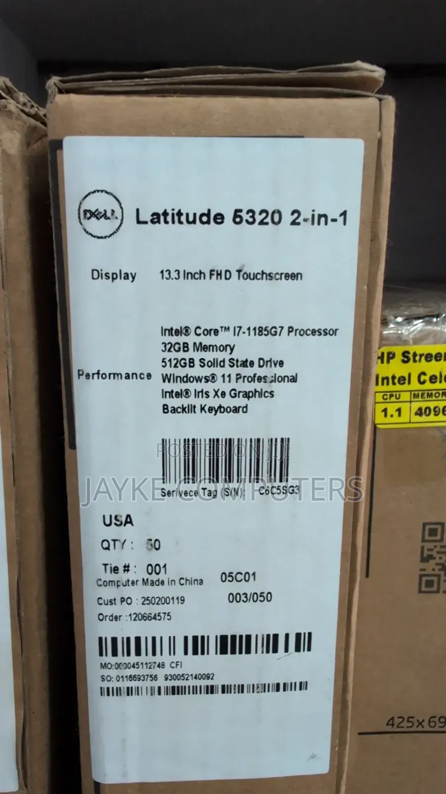 New Laptop Dell Latitude 5320 2-in-1 32GB Intel Core i7 SSD 512GB