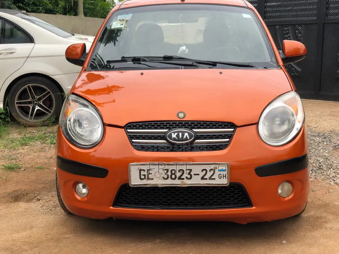 Kia Morning 2010 Orange