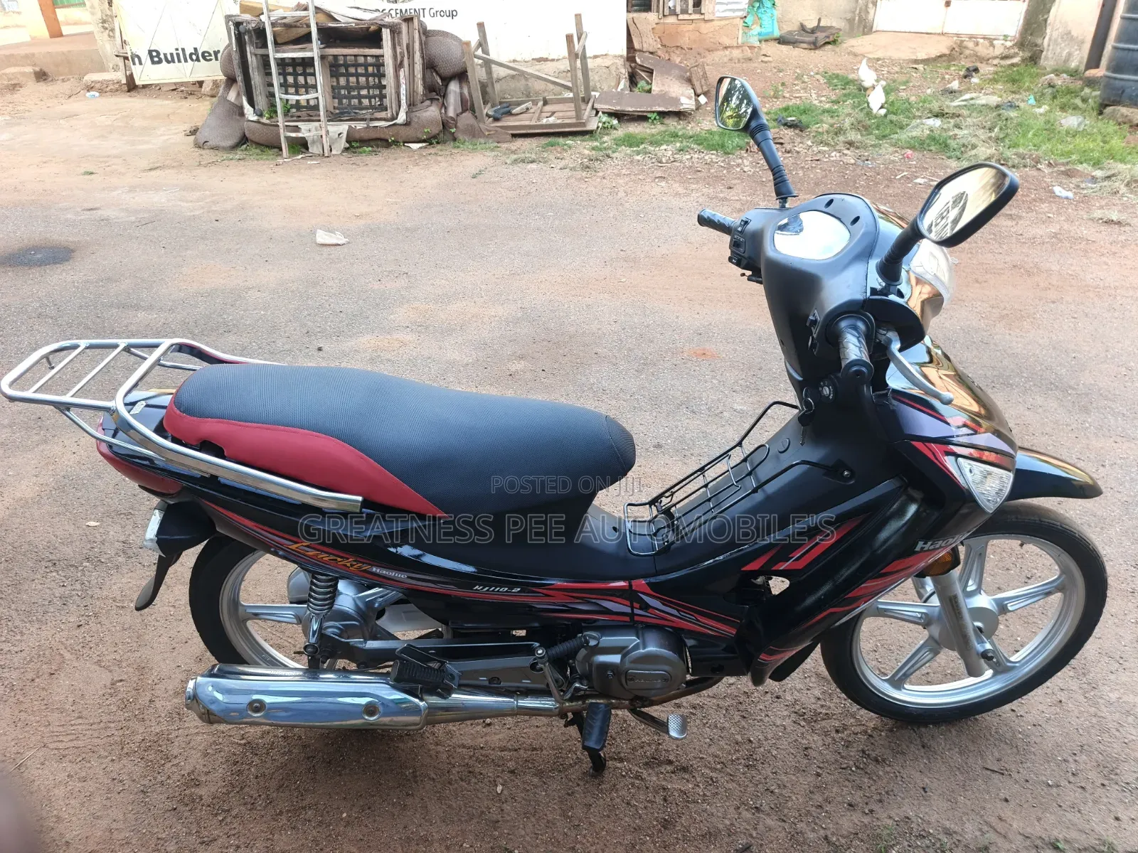 Haojue HJ110-2C 2019 Black