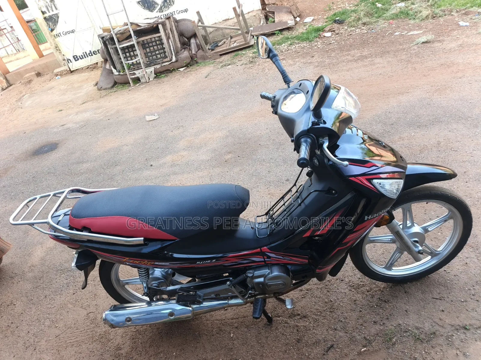 Haojue HJ110-2C 2019 Black
