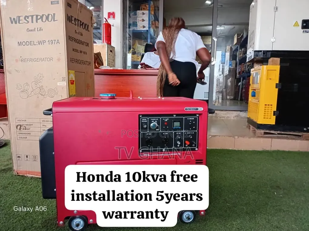 Honda 10kVA Diesel Generator – Silent Electric Start10kva