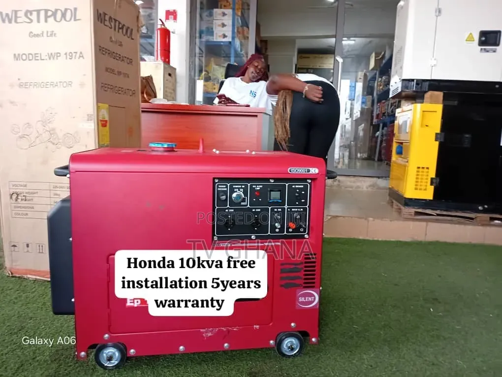 Honda 10kVA Diesel Generator – Silent Electric Start10kva