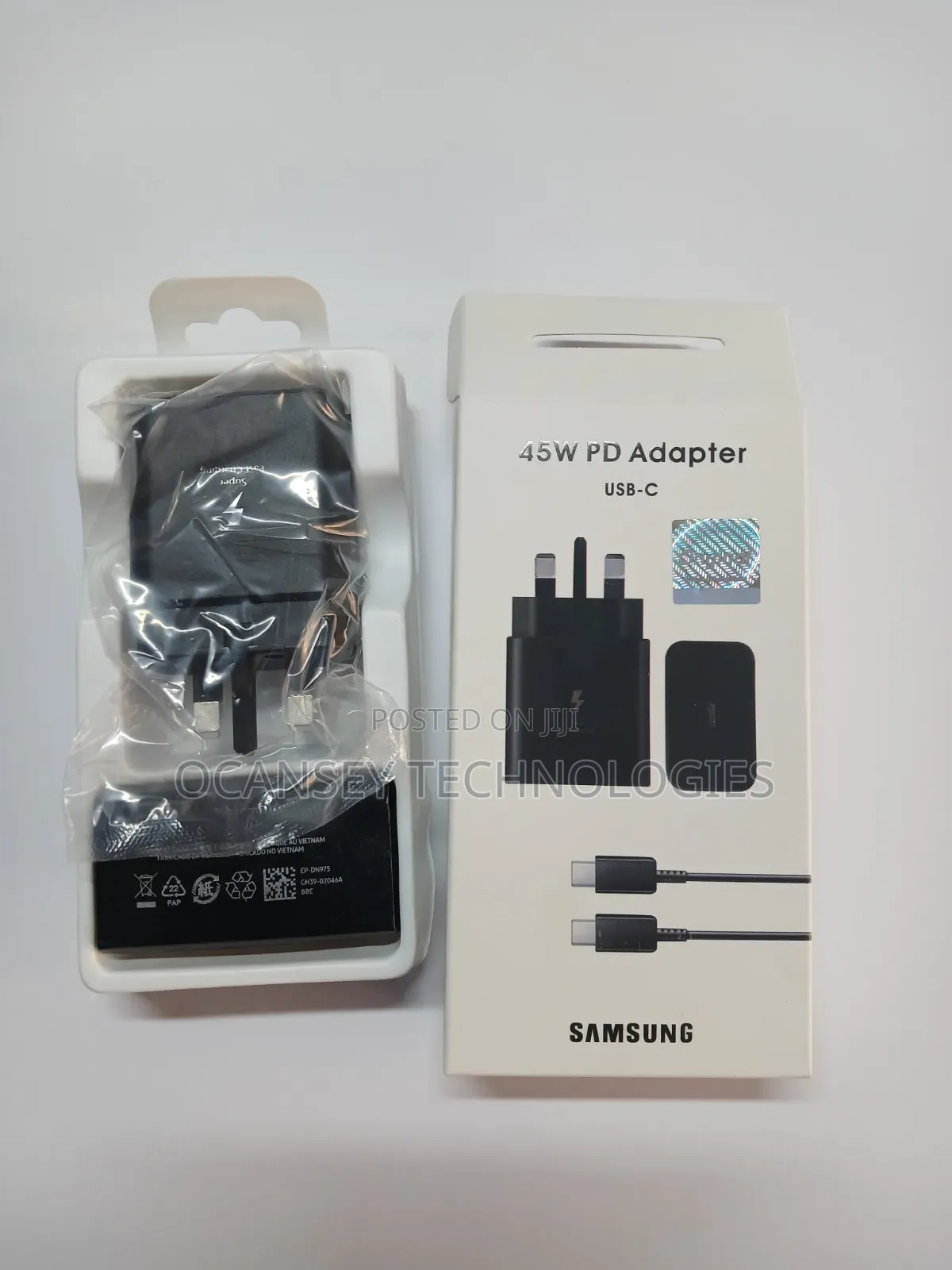 Original Samsung 45W PD Super Fast Type-C to Type-C Complete Charger
