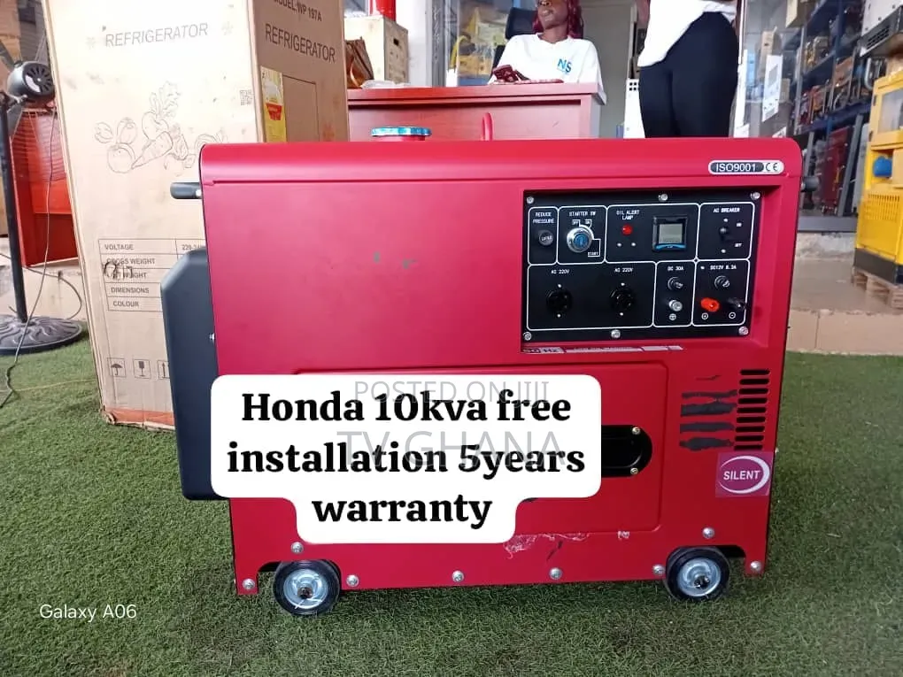 Honda 10kVA Diesel Generator for Home, Office Business10kva