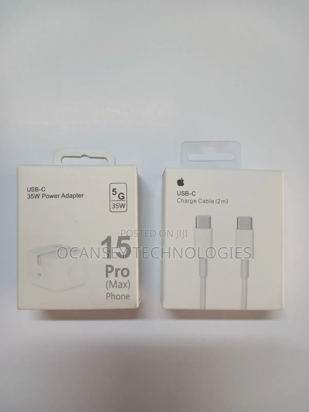 Original iPhone 35W Fast Charger With New Type-C to Type-C 2m Cable