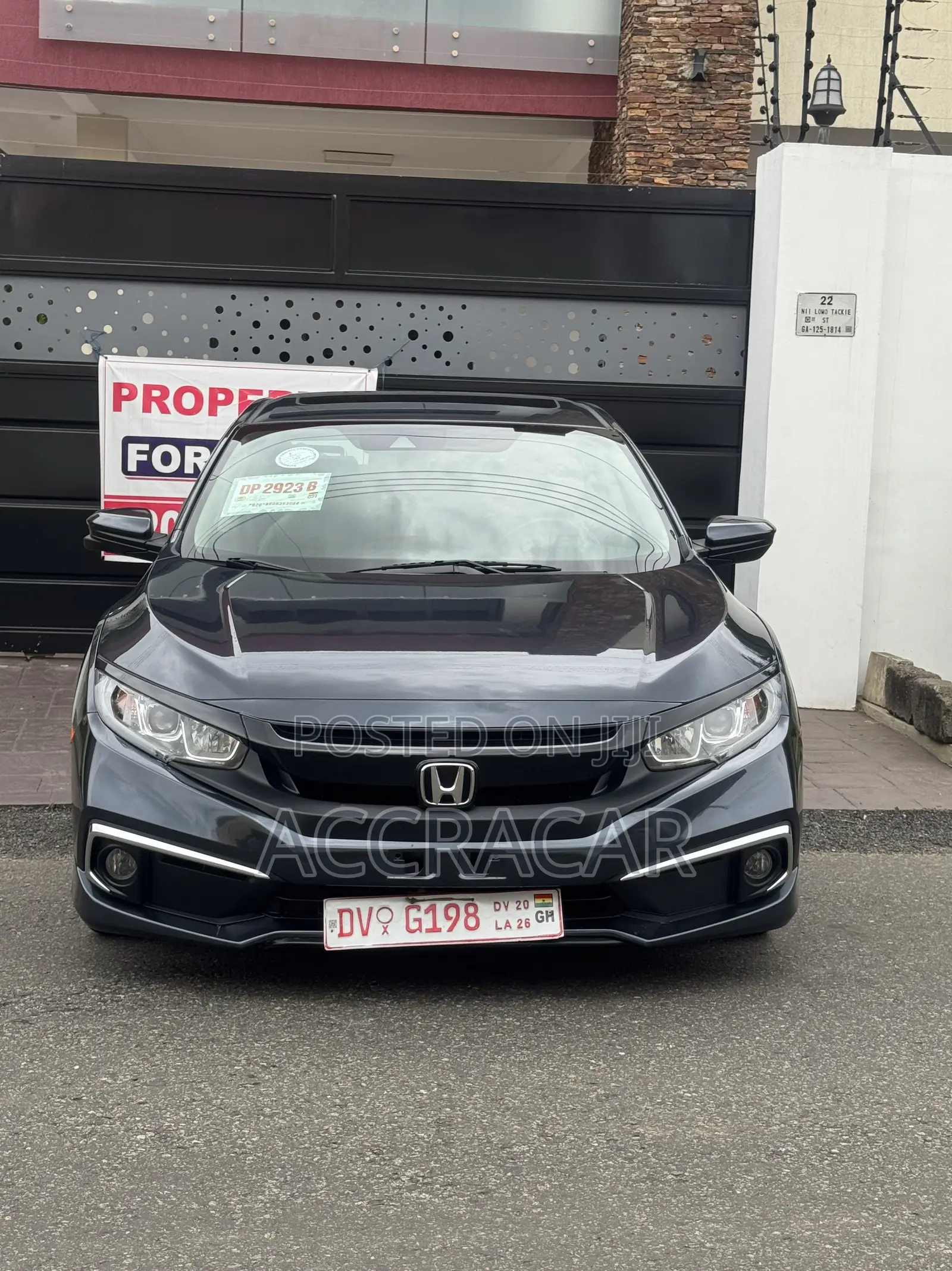 Honda Civic EX-L Sedan 2019 Blue